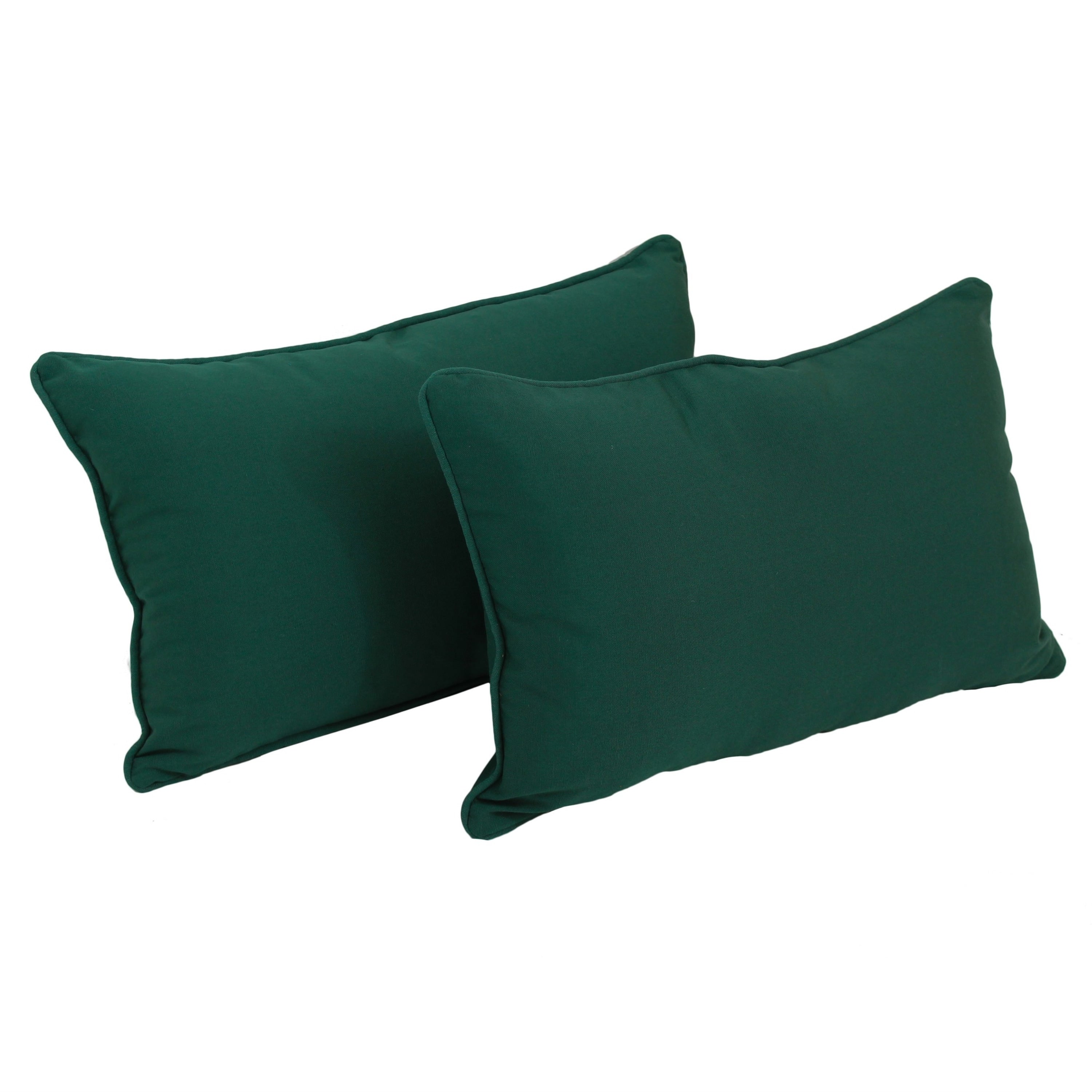 20-inch by 12-inch Lumbar Throw Pillows (Set of 2)