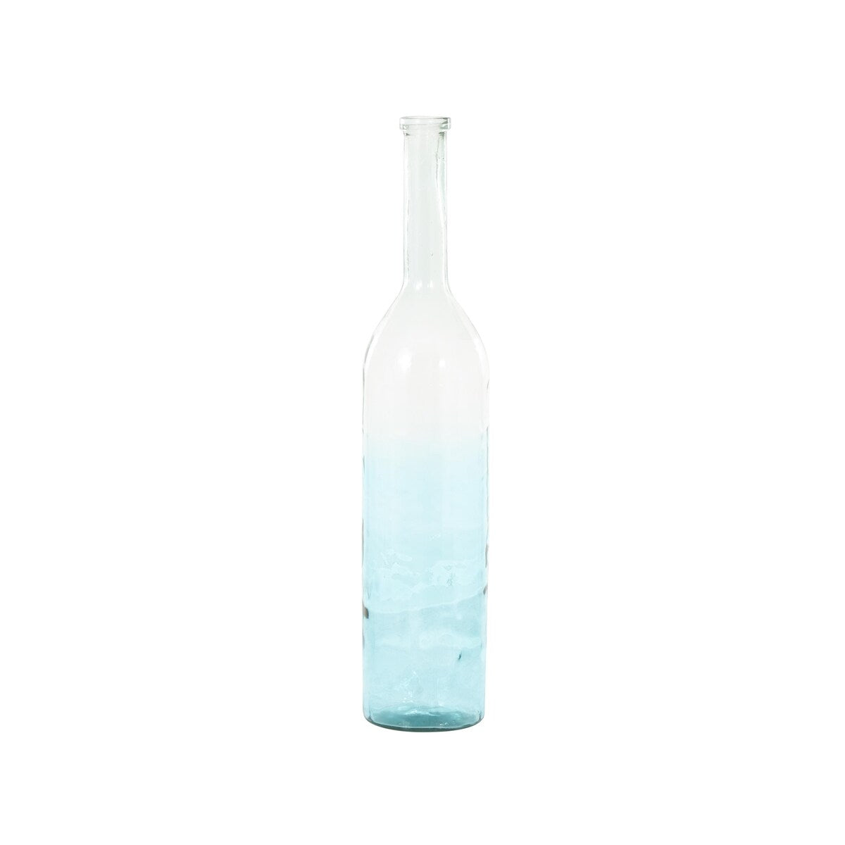 Recycled Glass Handmade Spanish Decorative Vase - Clear, Blue or Teal - Roche River Decor