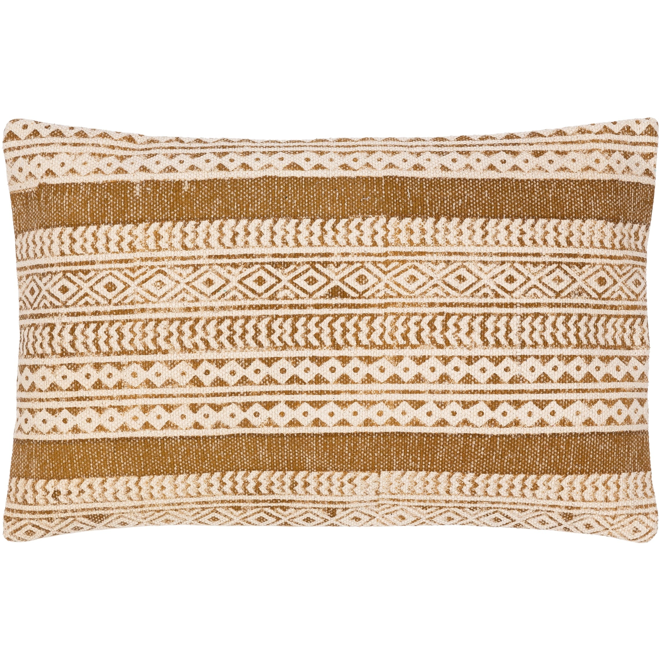 Josie Global Geometric Stripes Throw Pillow