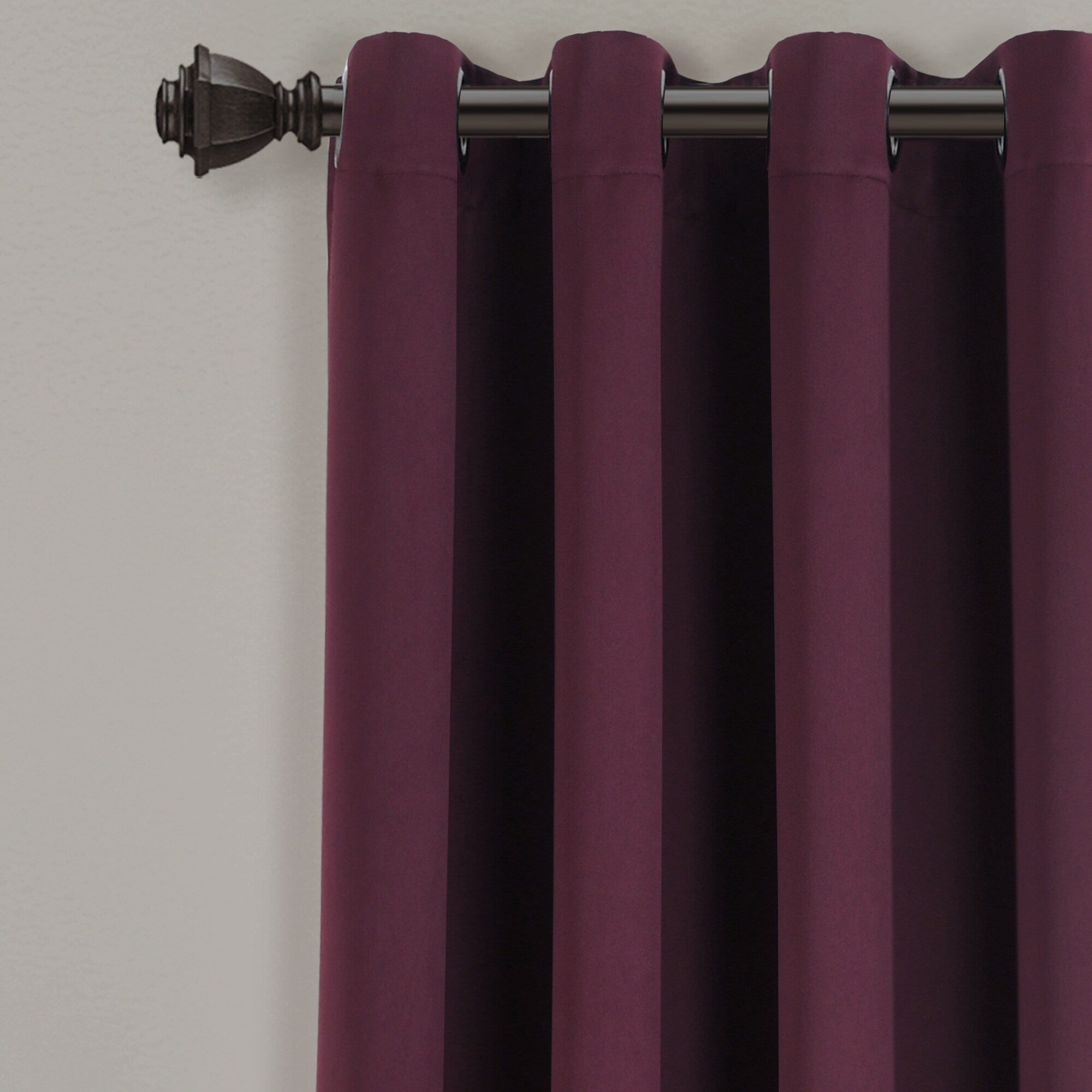 Lush Decor Insulated Grommet Blackout Curtain Panel Pair