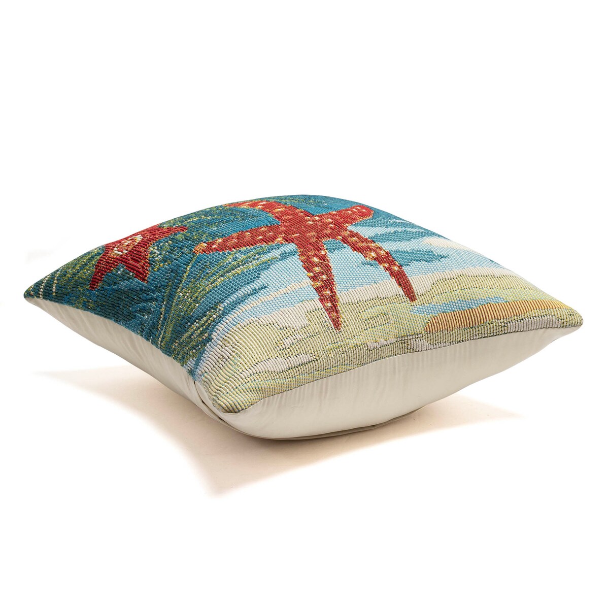 Liora Manne Marina Coastal Ornaments Indoor/Outdoor Pillow