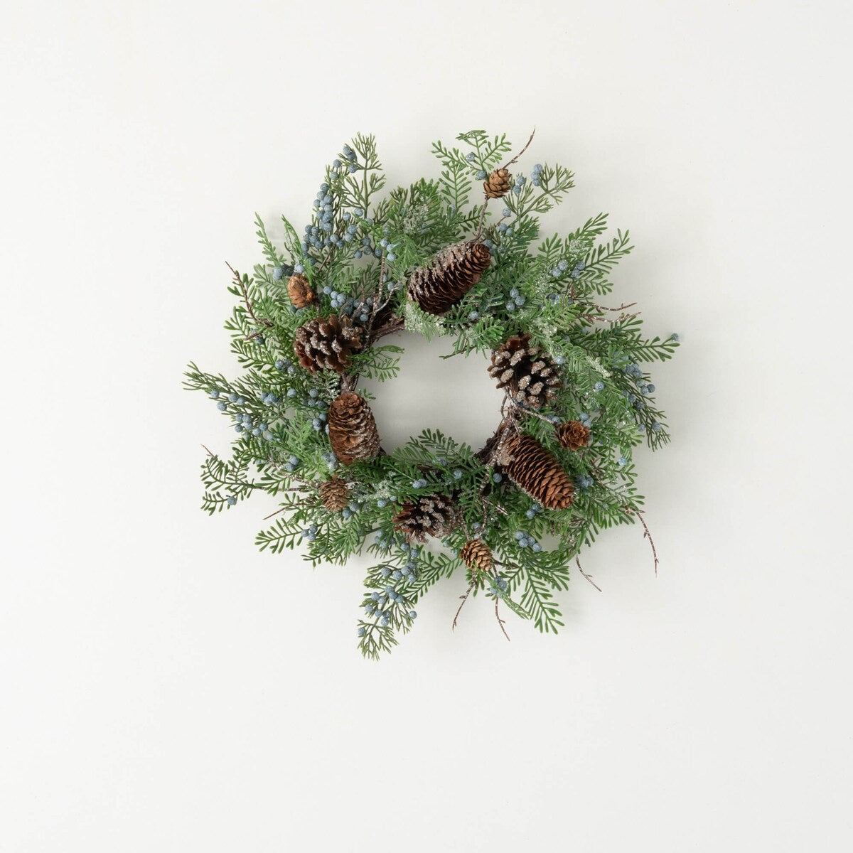 Sullivans Artificial Christmas Berry Cedar Wreath