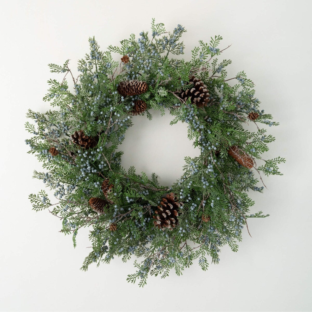 Sullivans Artificial Christmas Berry Cedar Wreath