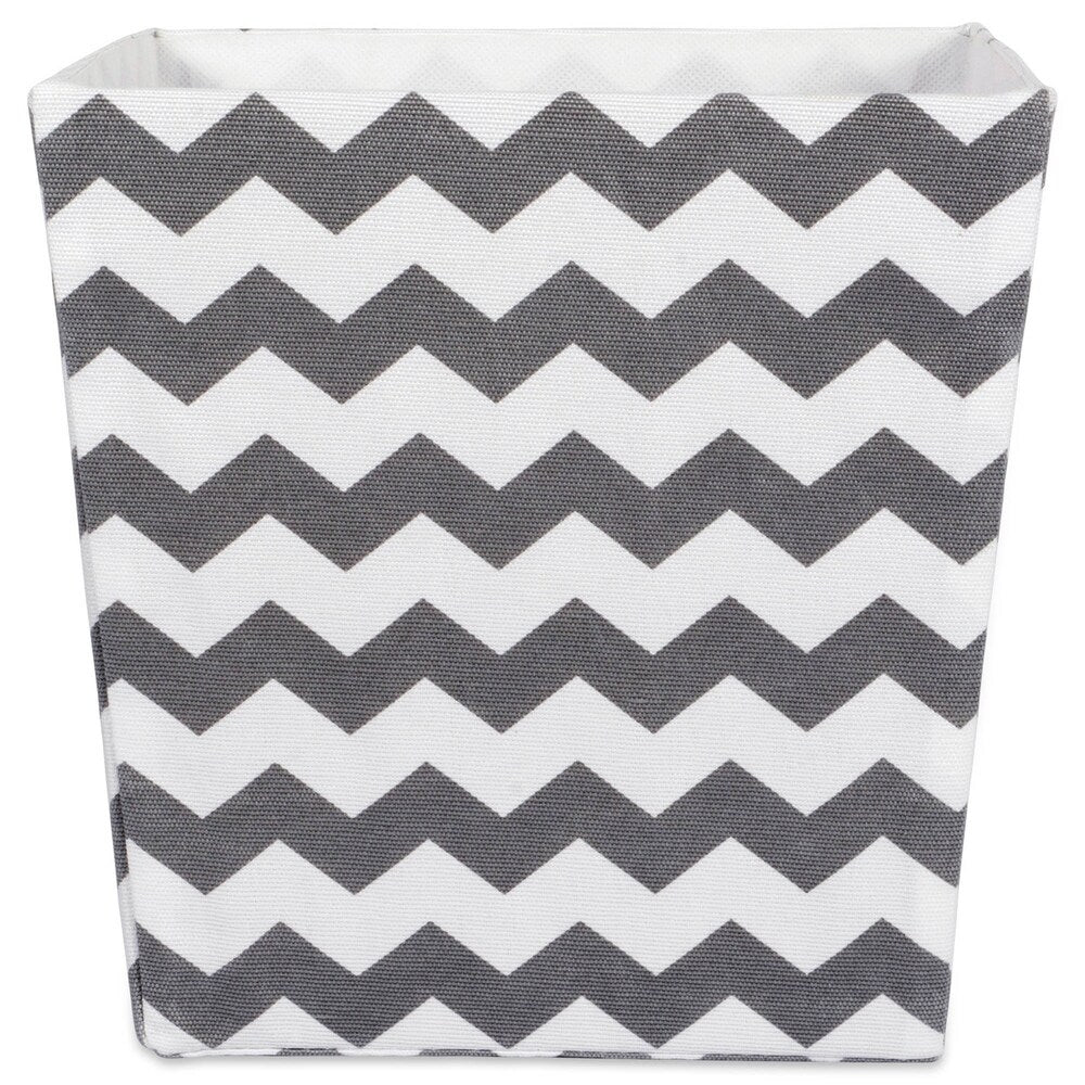 DII Hardsided Chevron Decorative Storage Trapezoid