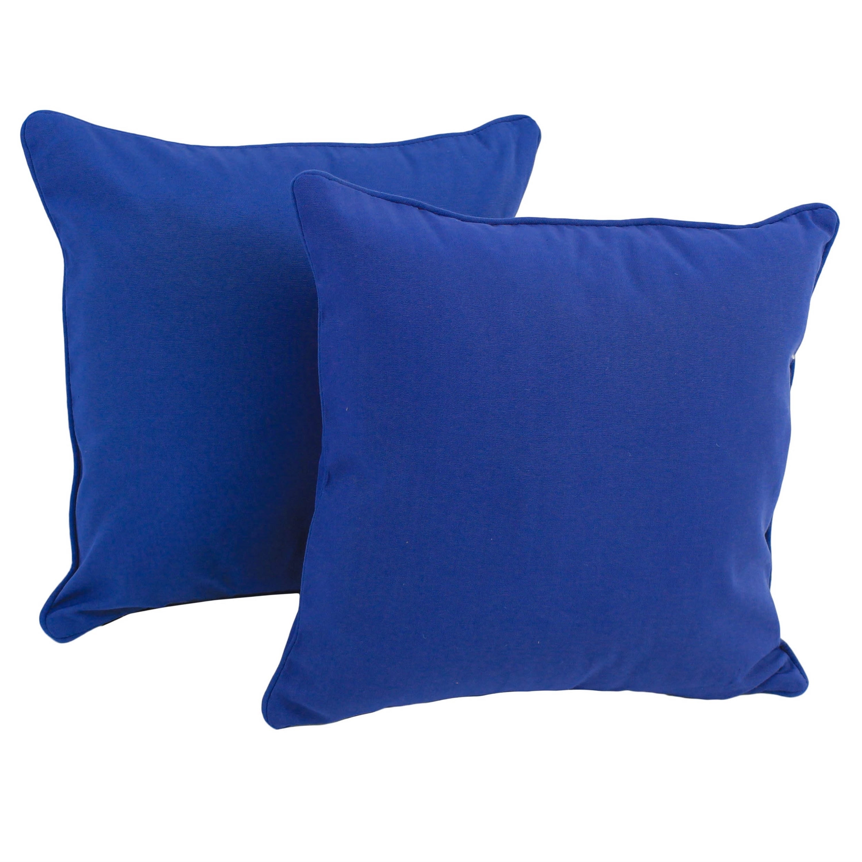 18-inch Twill Throw Pillows (Set of 2)