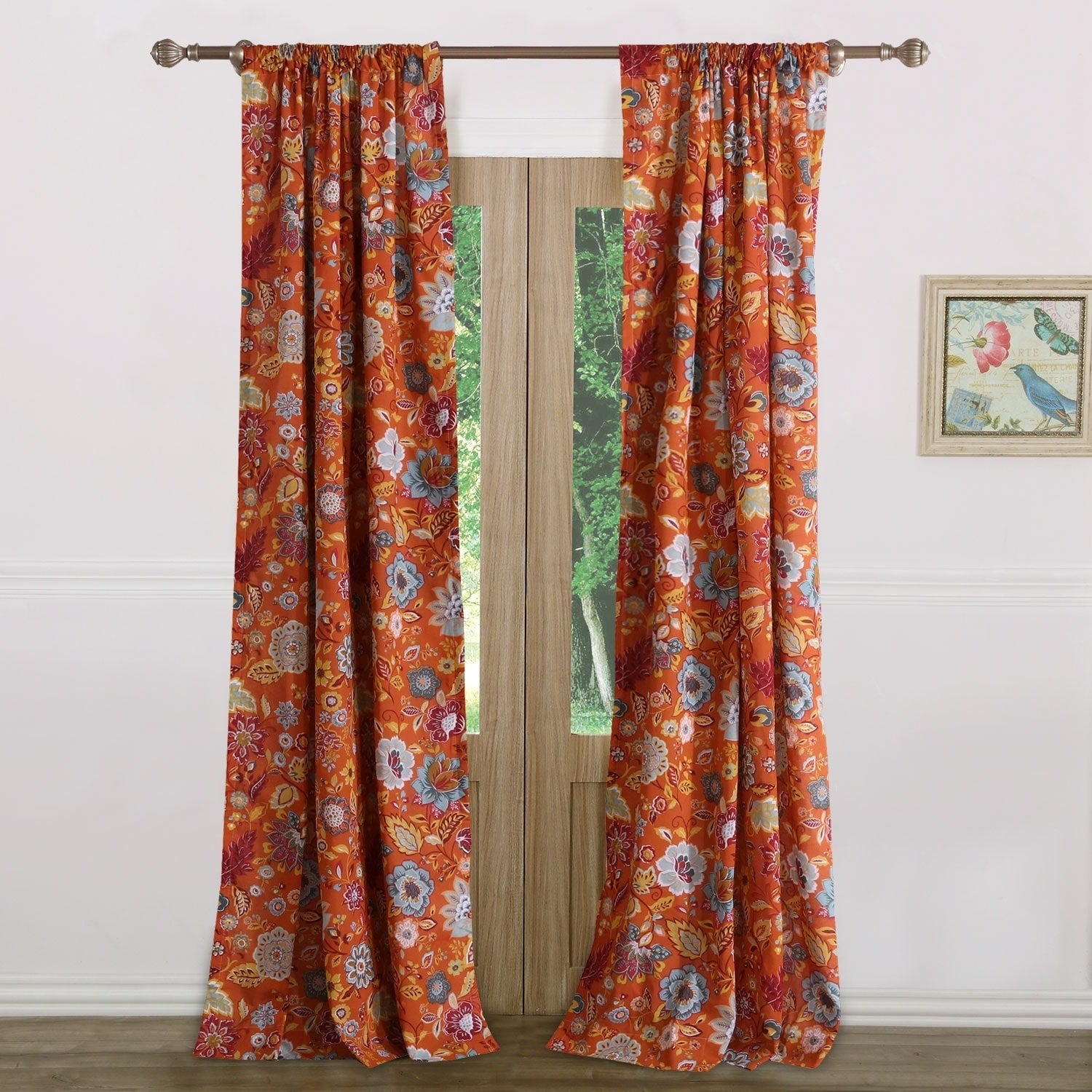 Greenland Home Fashions Astoria Curtain Panels (Set of 2)