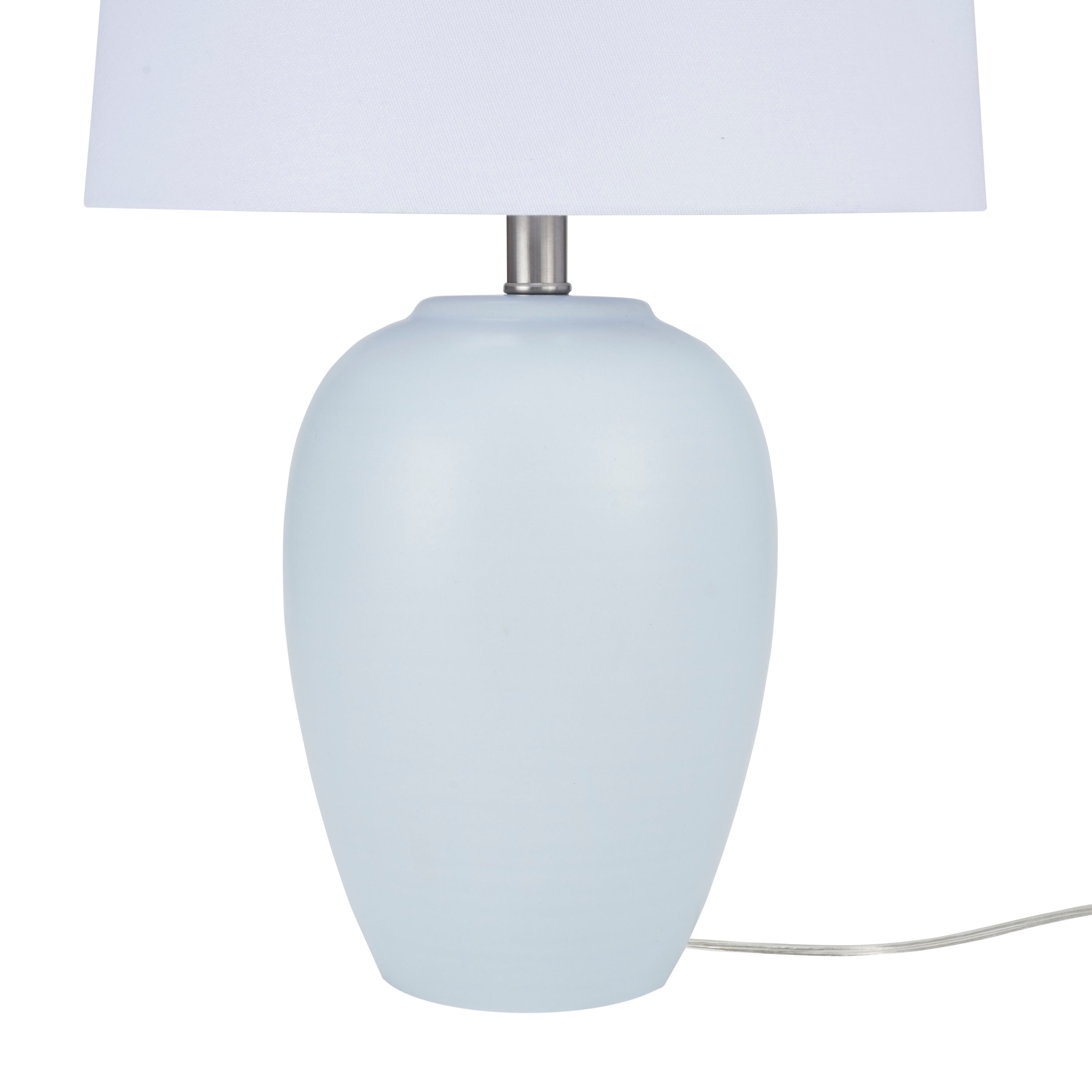 Nourison 23 Unglazed Ceramic Jar Table Lamp