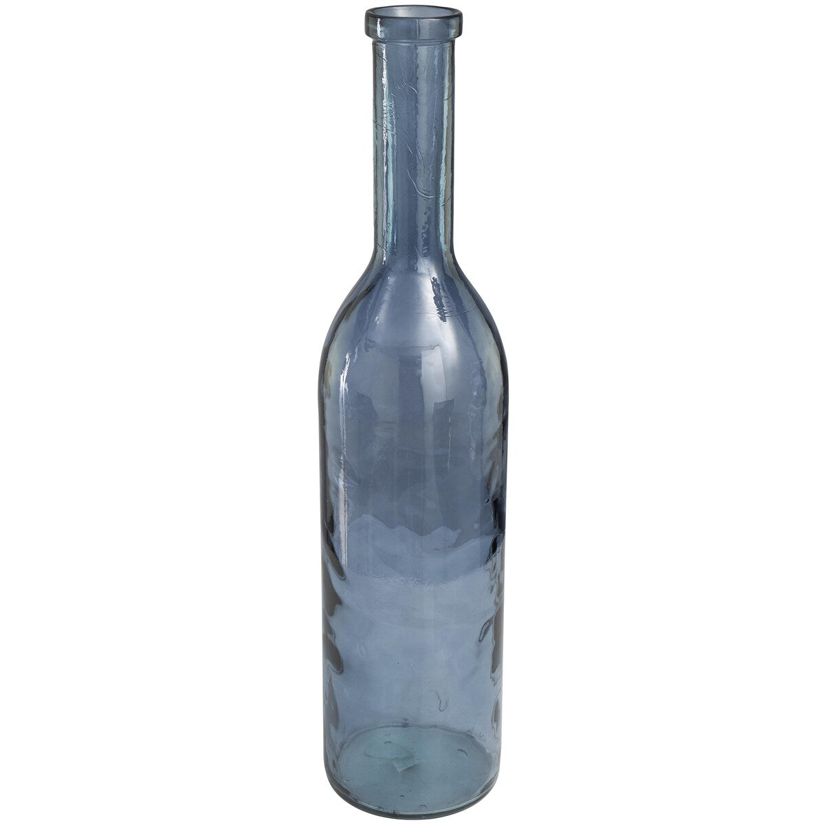 Recycled Glass Handmade Spanish Decorative Vase - Clear, Blue or Teal - Roche River Decor