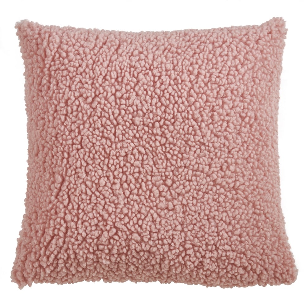 Faux Fur Throw Pillow