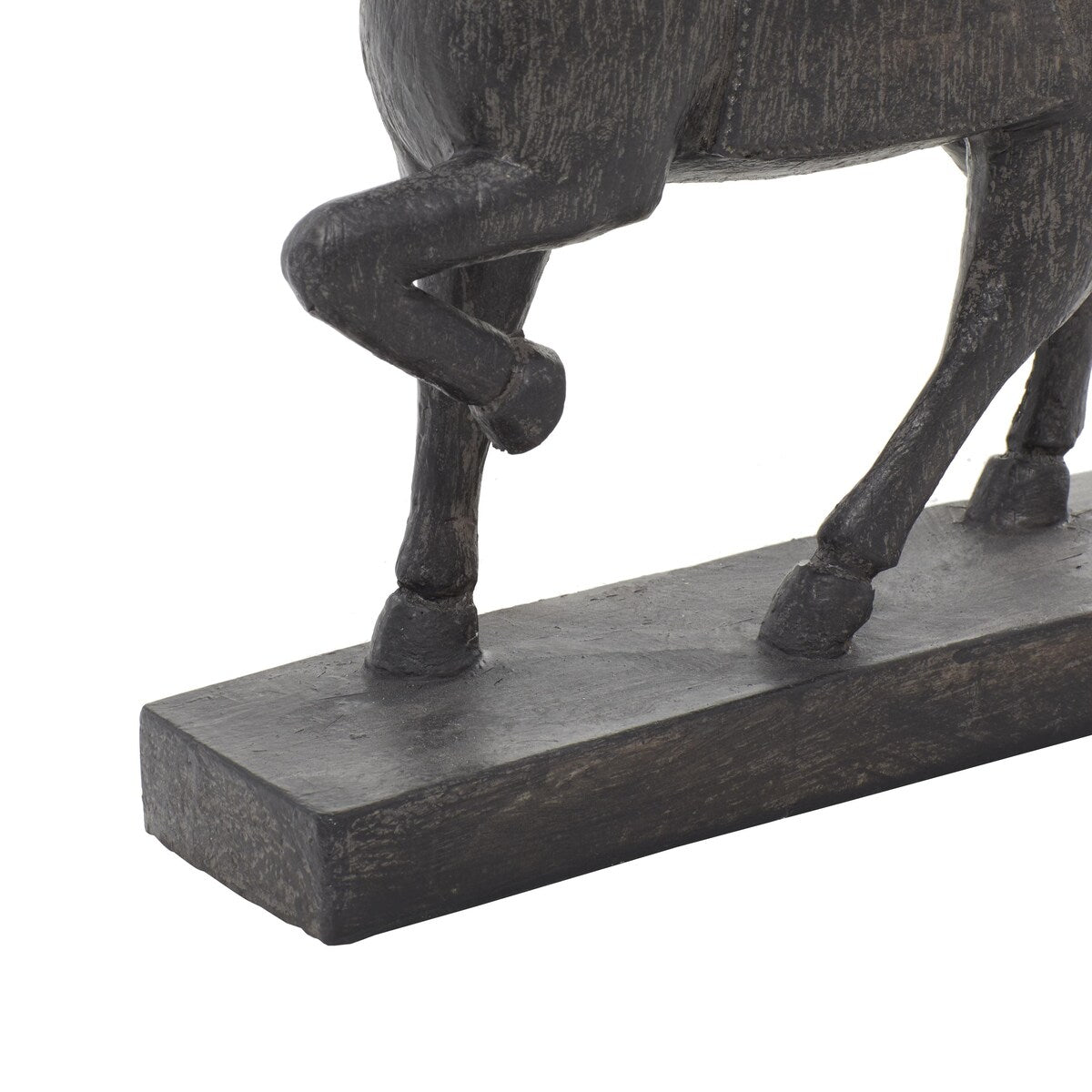 Polystone Horse Decorative Sculpture - Brown - Roche River Decor