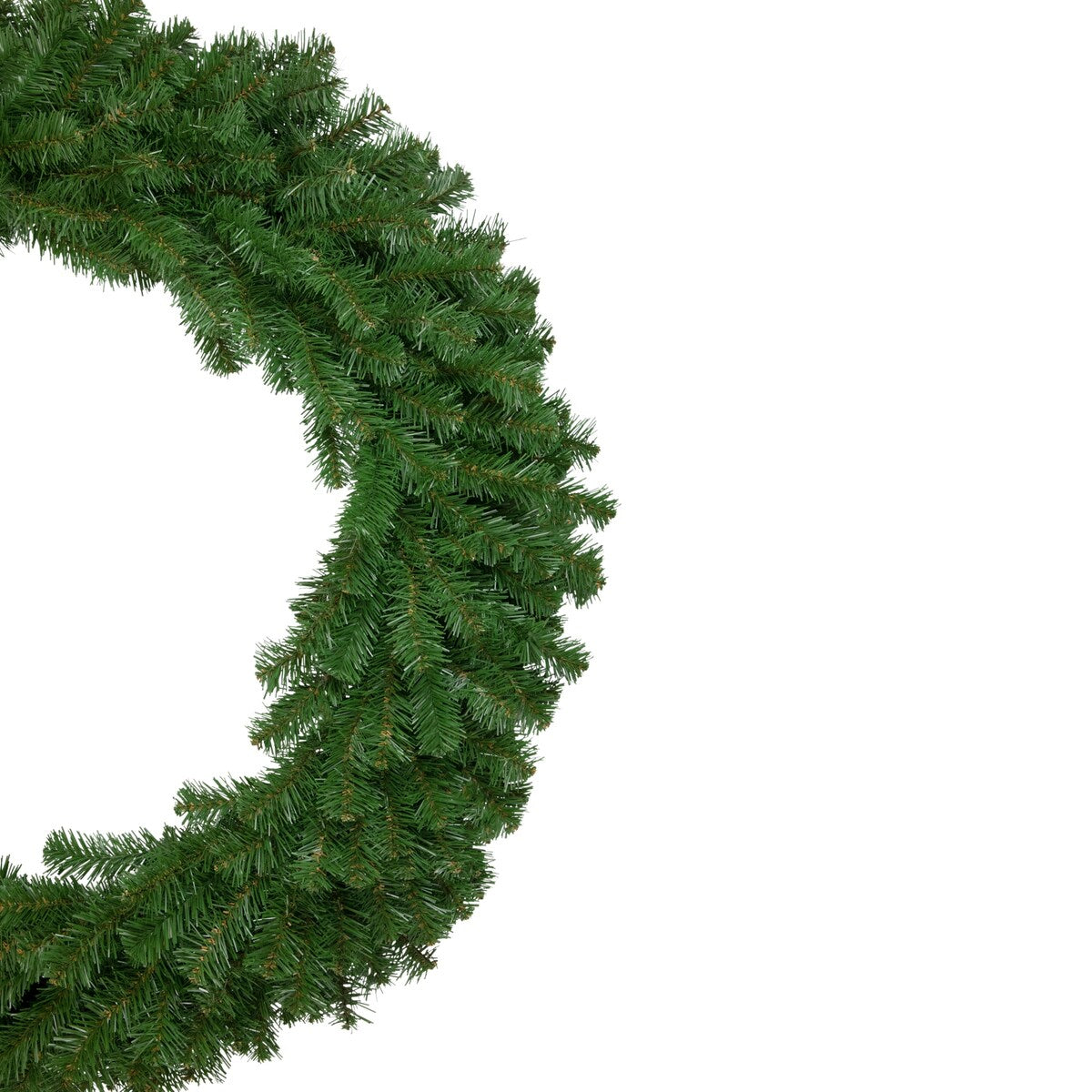 Deluxe Dorchester Pine Artificial Christmas Wreath 36-Inch Unlit - 36