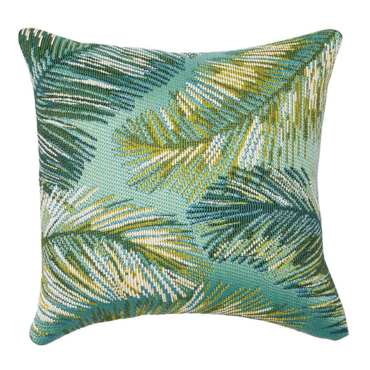 Liora Manne Marina Palm Border Indoor/Outdoor Pillow