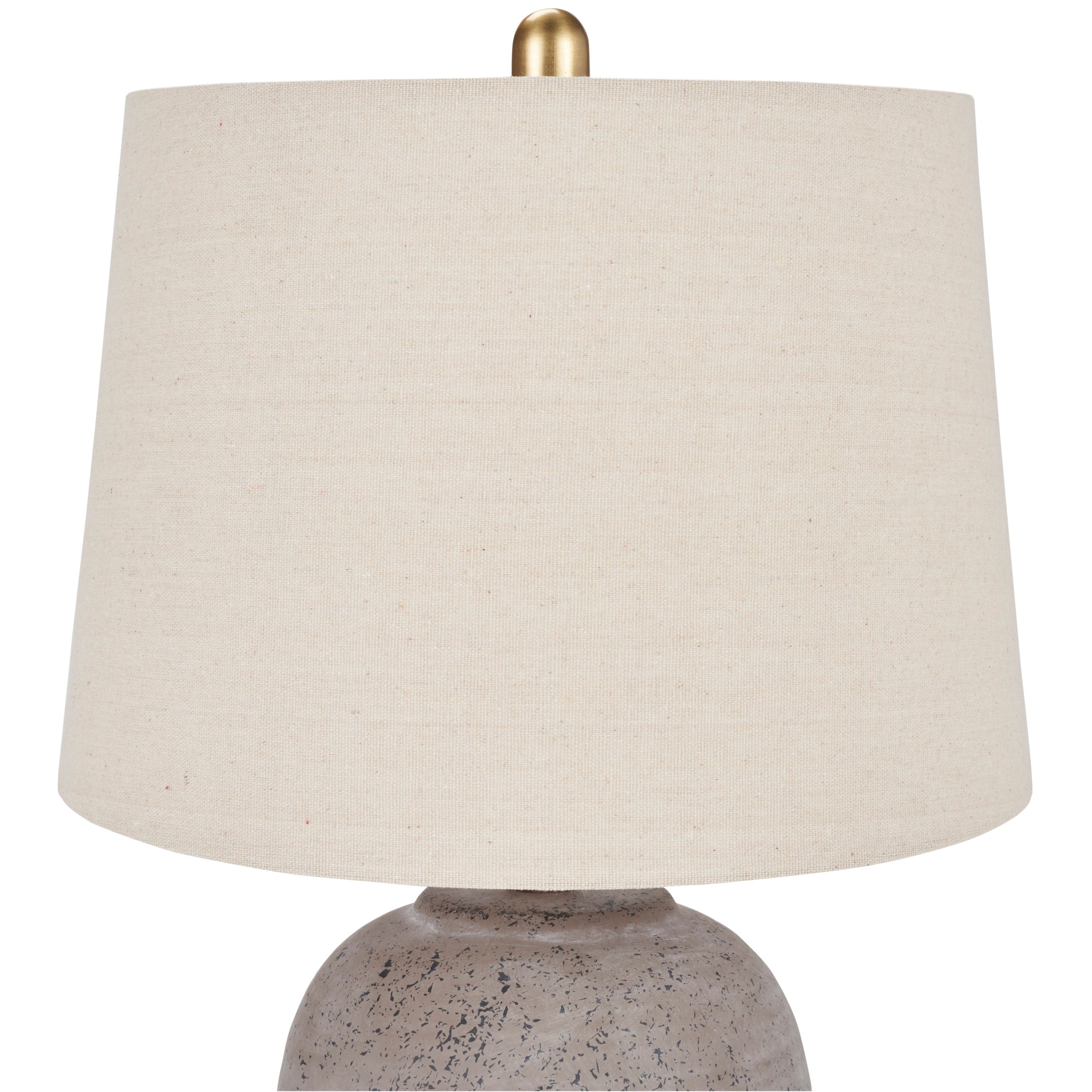 Nourison 23 Unglazed Ceramic Jar Table Lamp