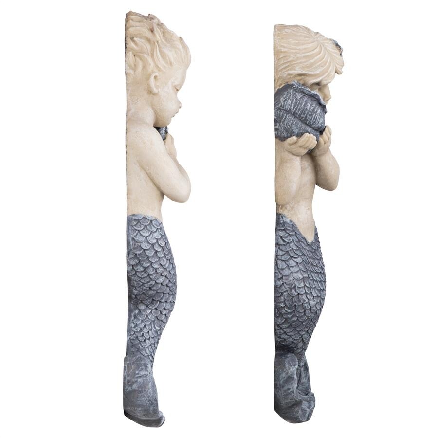 Design Toscano Sounds of the Sea Mermaid Wall Sculptures