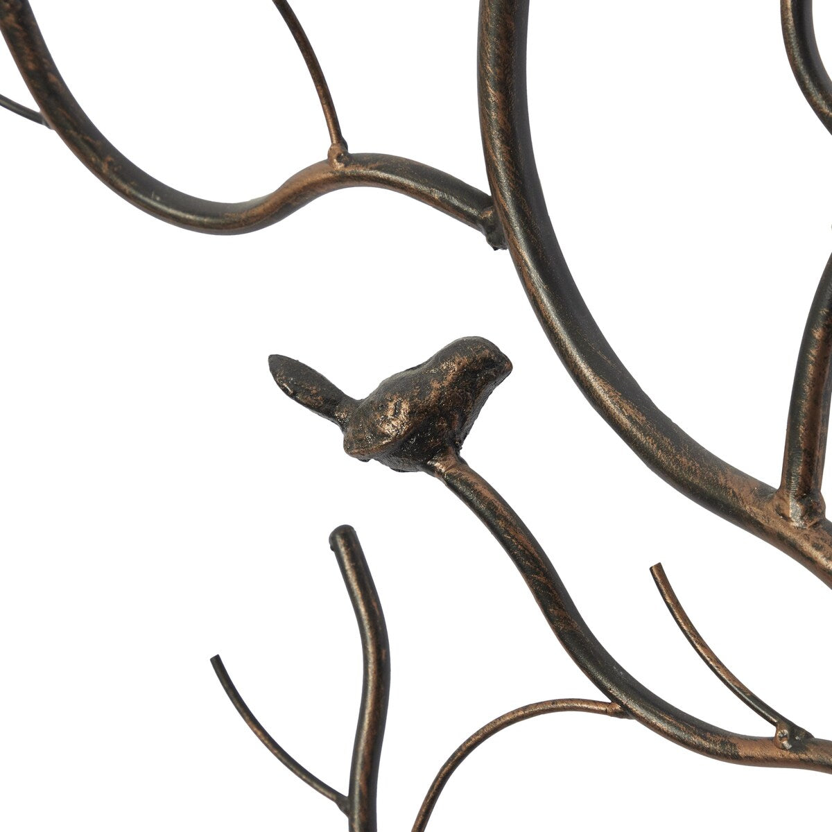 Metal Bird Home Wall Decor - Brown - Roche River Decor