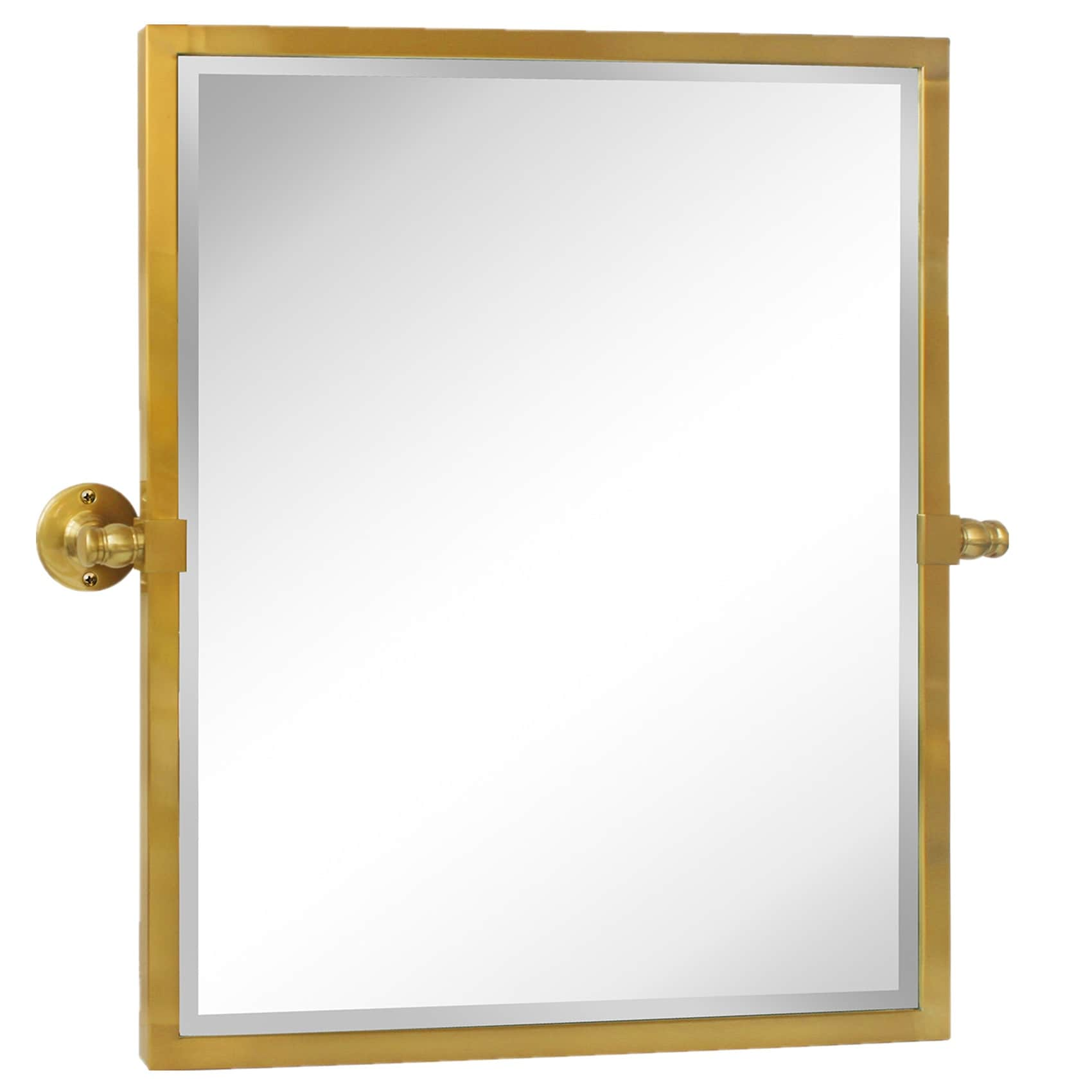 TEHOME Blakley Rectangle Metal Wall Mirror