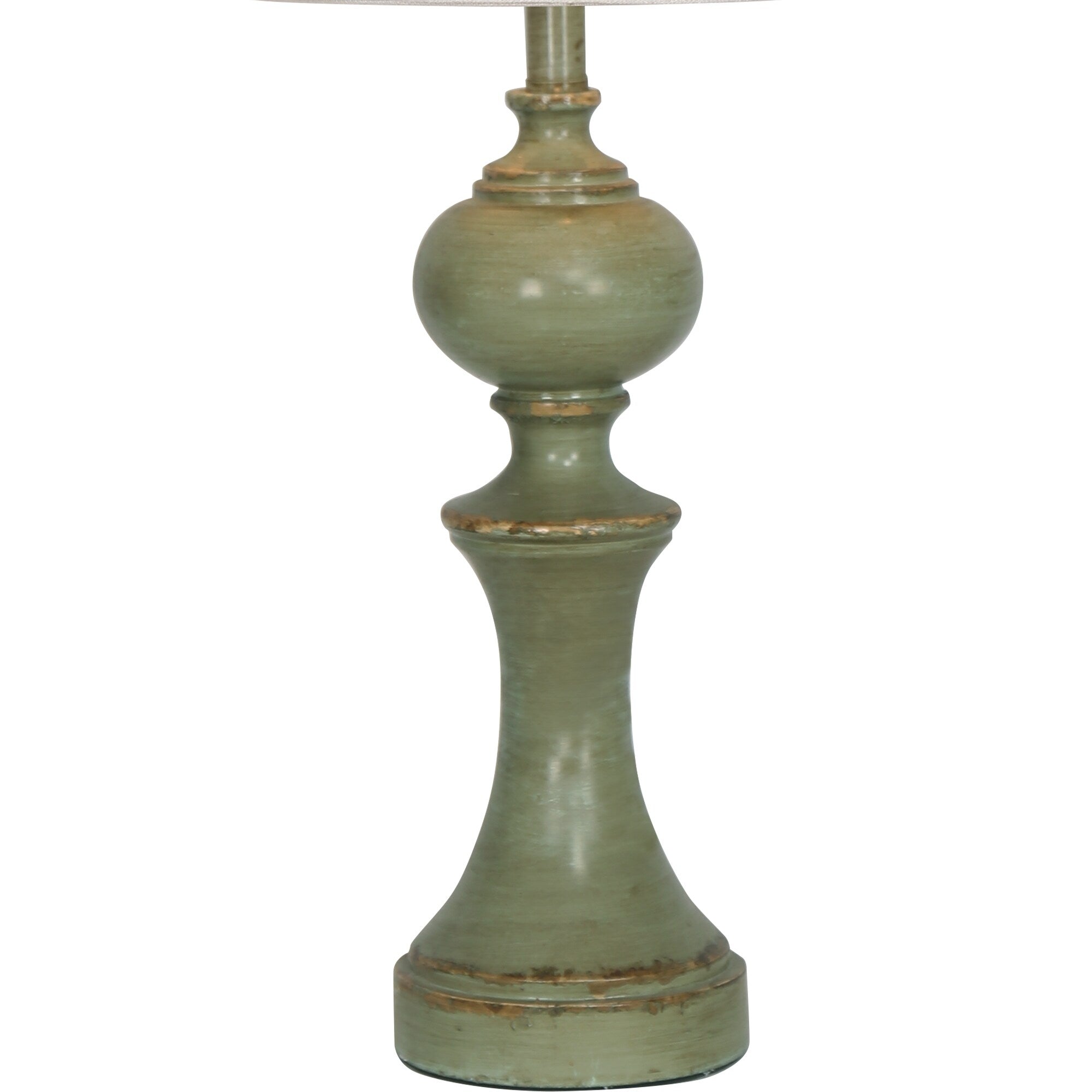 Retro Green Nightstand Lamp Table Lamps Set of 2