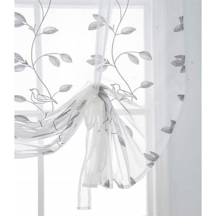 Embroidery Balloon Curtains Drapes 1 Panels for Kitchen Room