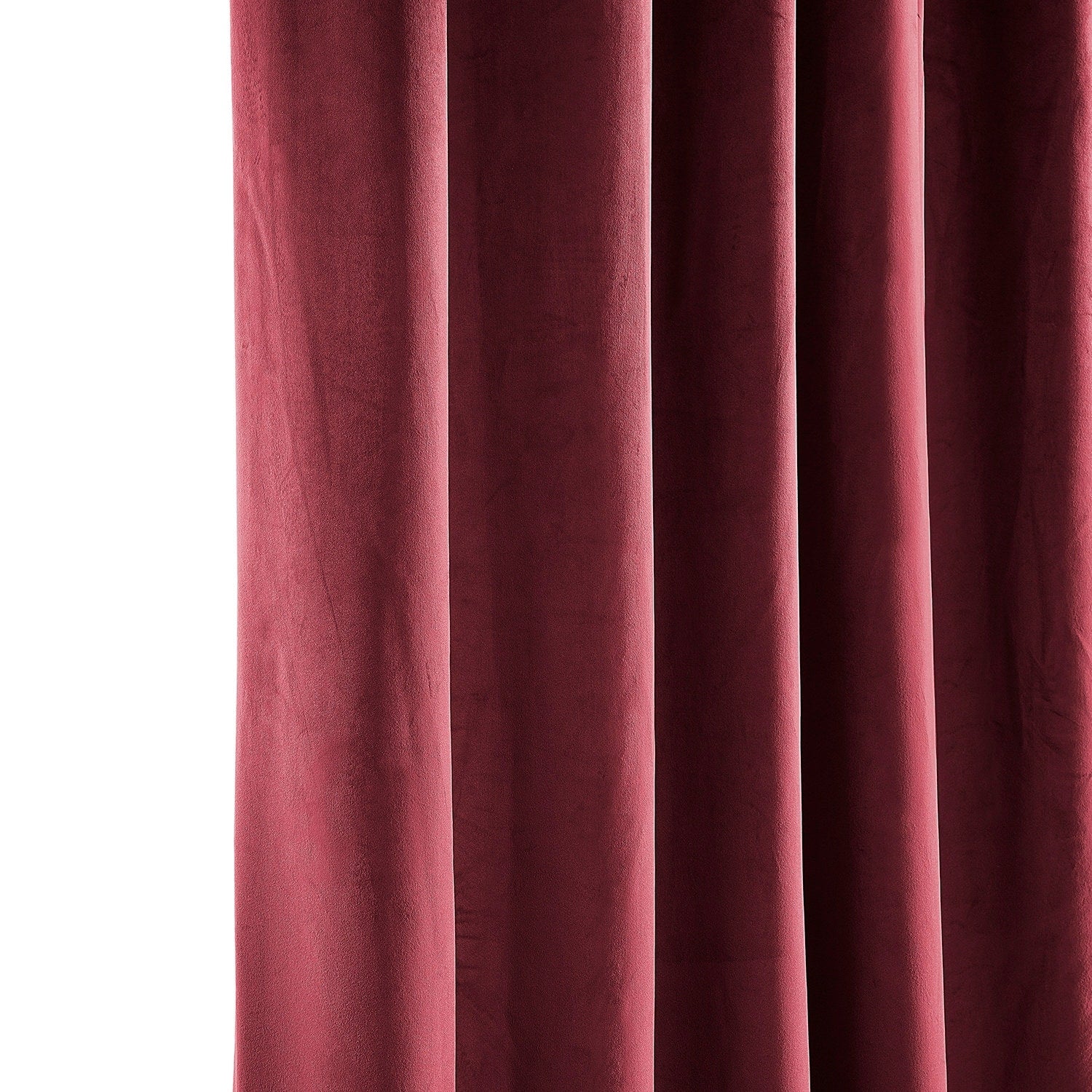 Exclusive Fabrics Heritage Plush Velvet Room Darkening Curtain (1 Panel) - Luxurious Single Drapery for Enhanced Room Darkening