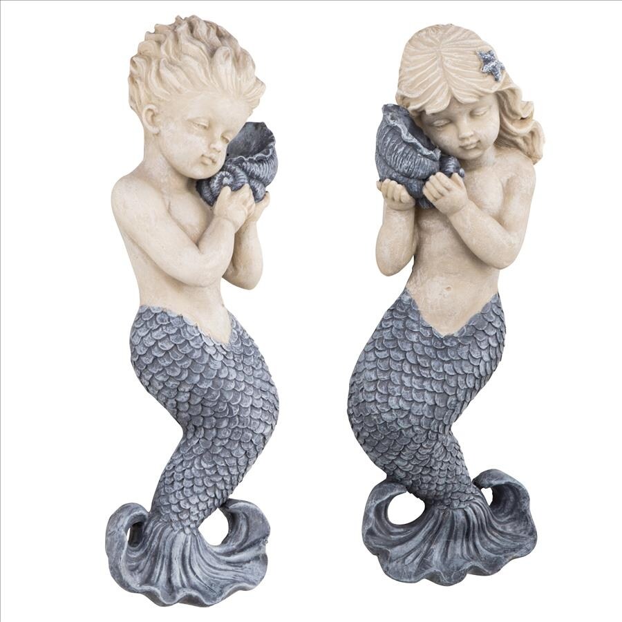 Design Toscano Sounds of the Sea Mermaid Wall Sculptures