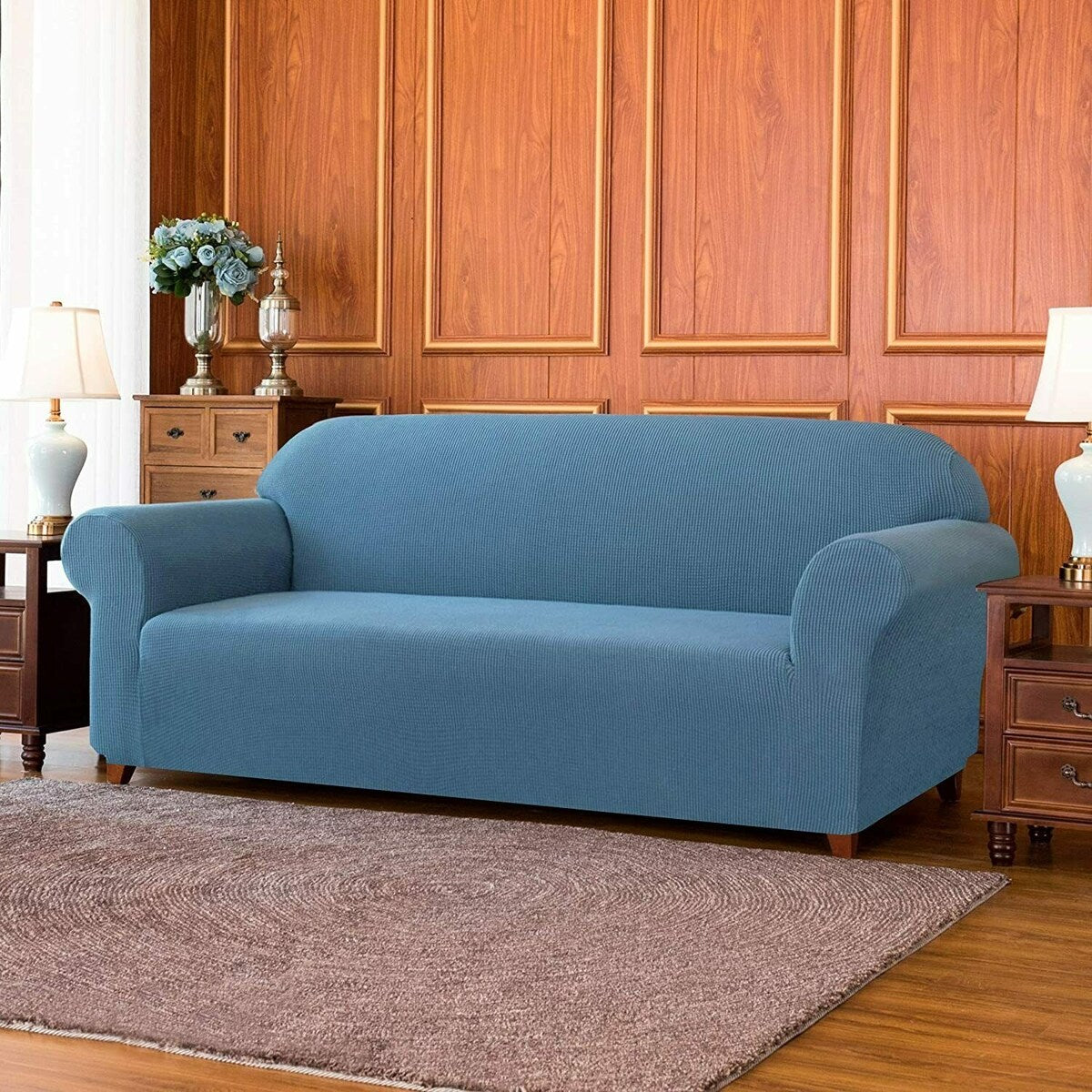 Subrtex 1 Piece Sofa Slipcover Stretch Spandex Furniture Protector