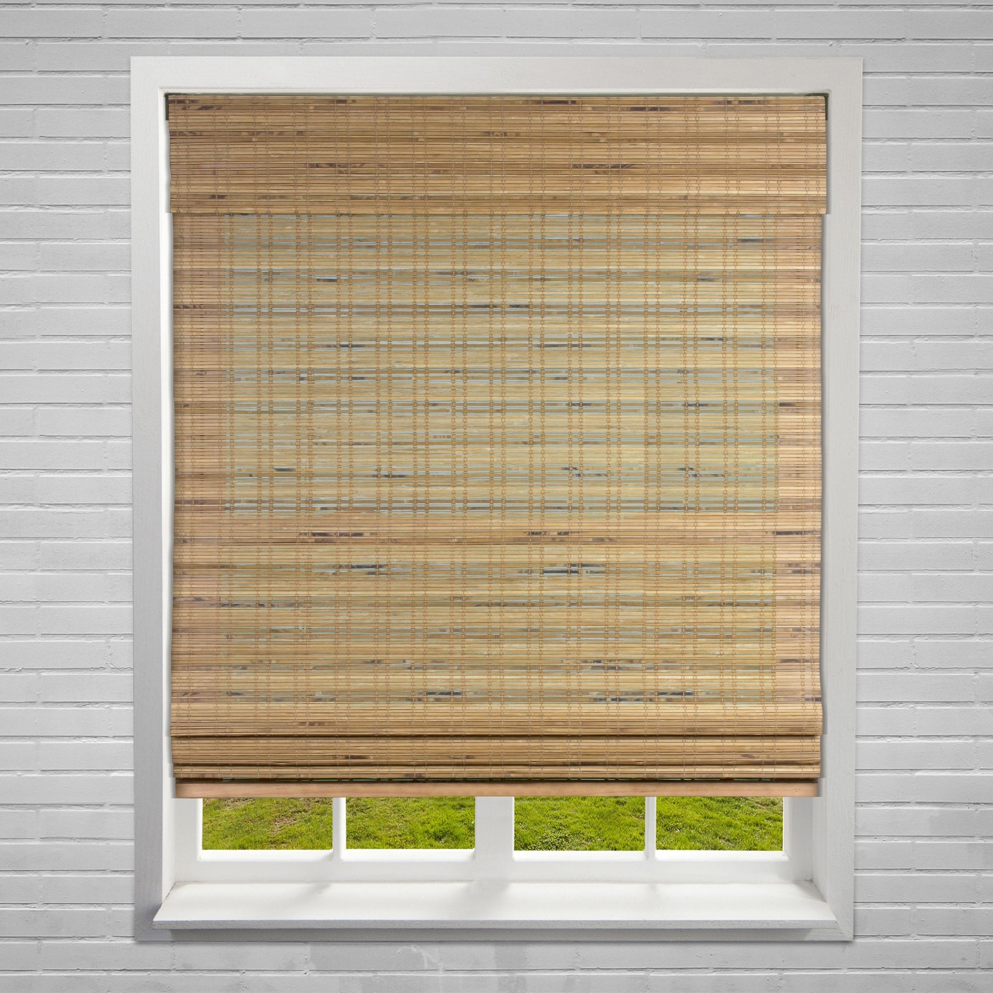 Arlo Blinds Tuscan Bamboo Roman Shades