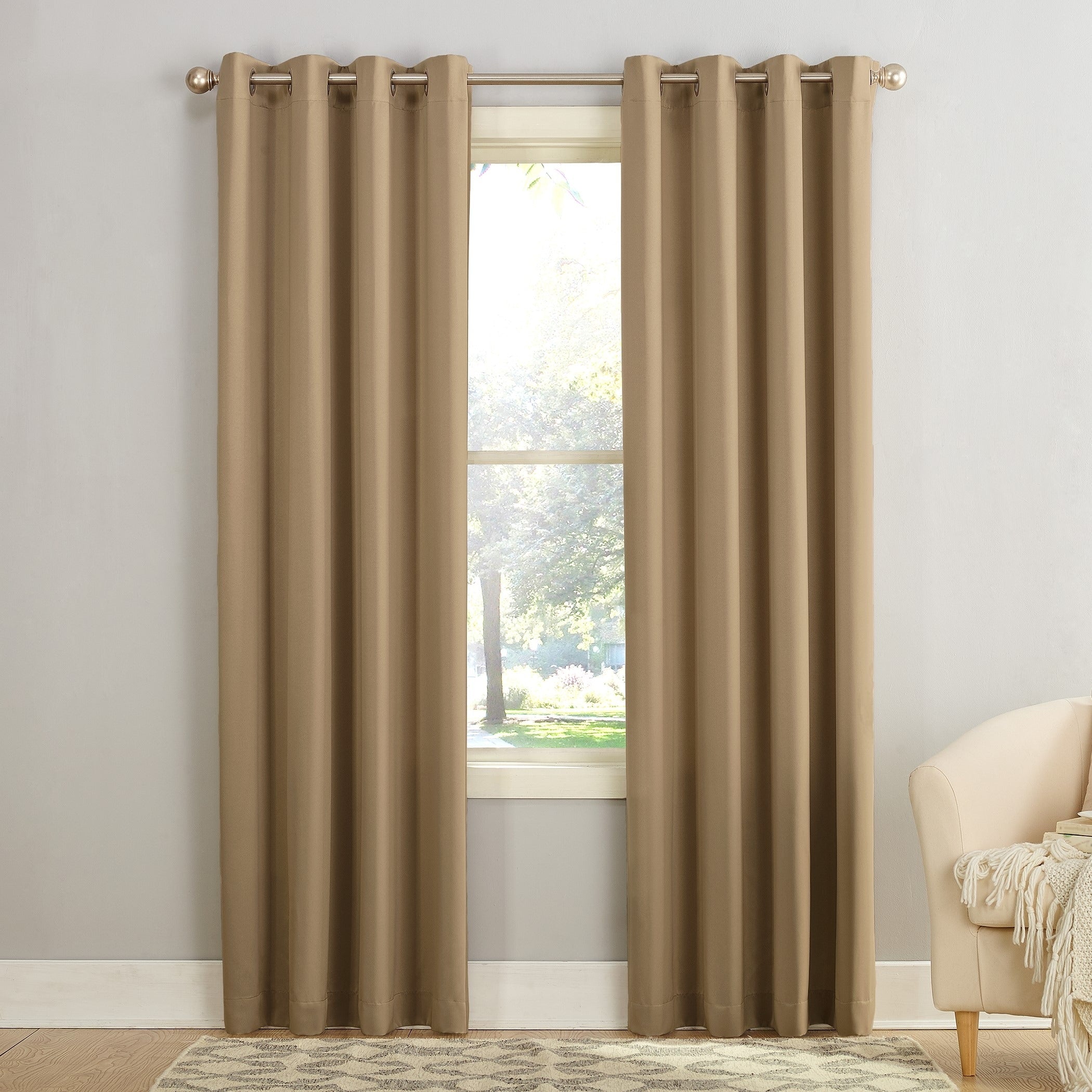 Porch & Den Nantahala Room Darkening Grommet Curtain Panel, Single Panel