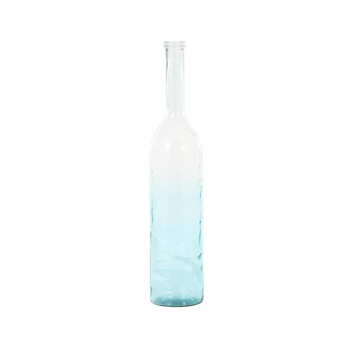 Recycled Glass Handmade Spanish Decorative Vase - Clear, Blue or Teal - Roche River Decor