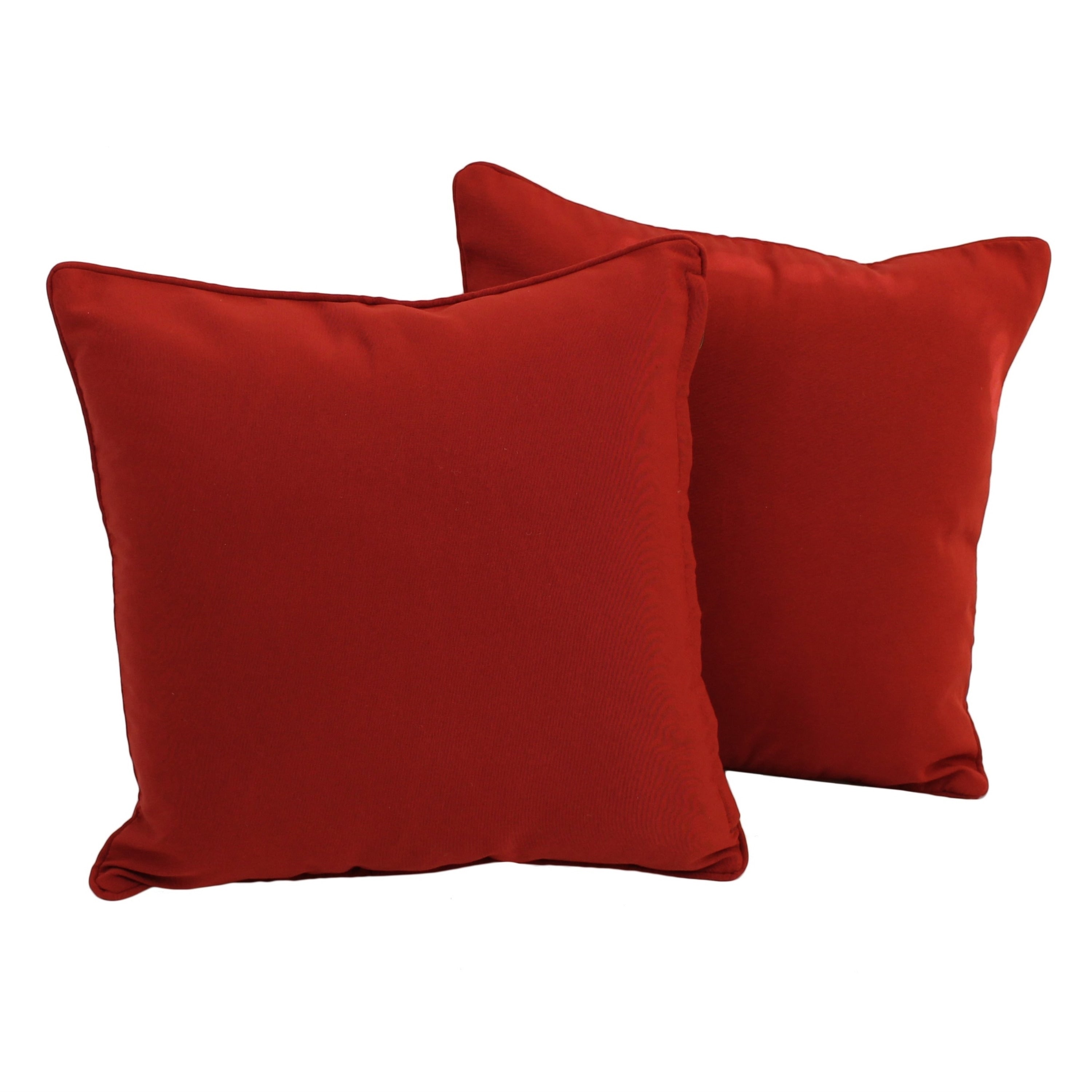 18-inch Twill Throw Pillows (Set of 2)