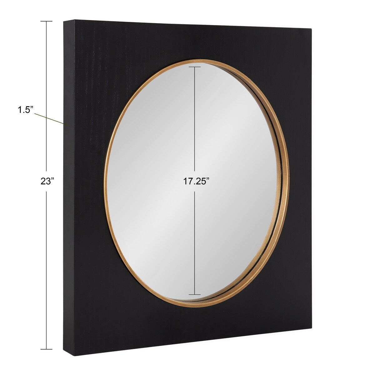 Kate and Laurel Ringstead Square Accent Mirror - 23x23