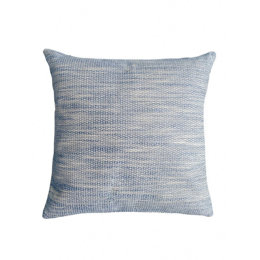 Natural Waves 24x24 Indigo Blue Indoor Outdoor Pillow