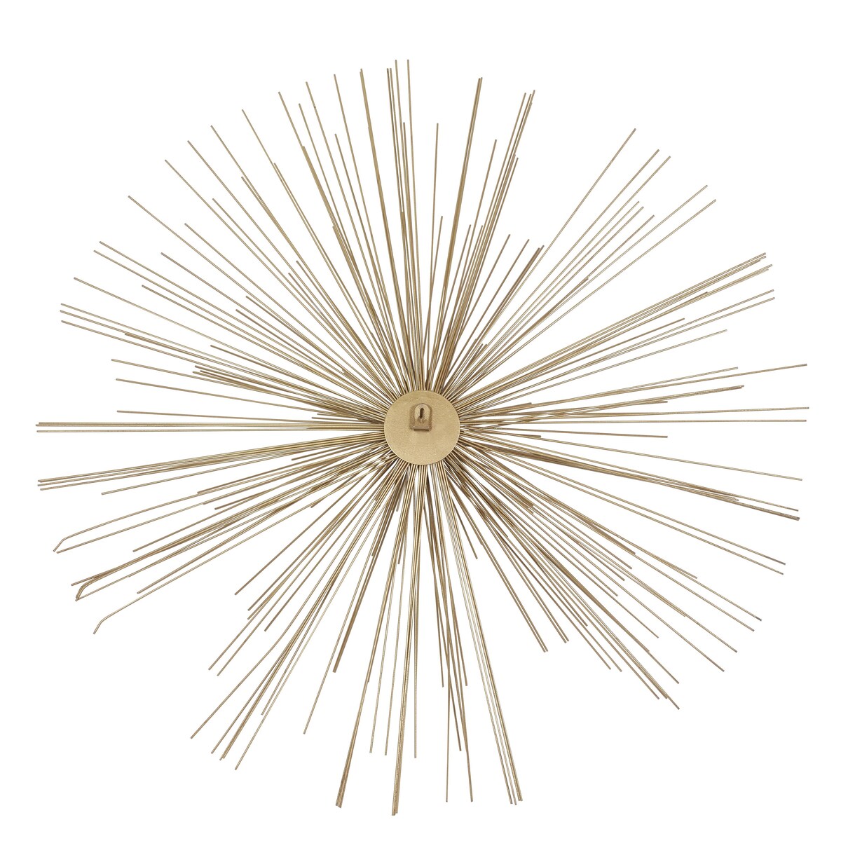 Metal Starburst Large 3D Home Wall Decor - Gold - Roche River Decor