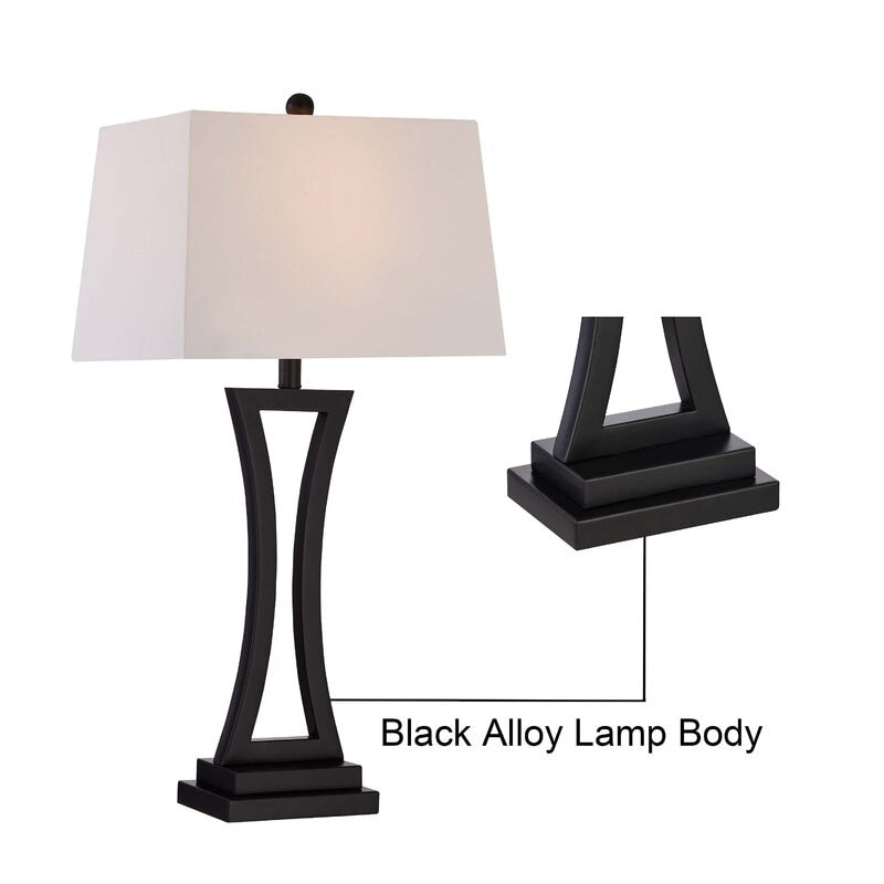 30.75 Bedside Table Lamp Set (Set of 2)