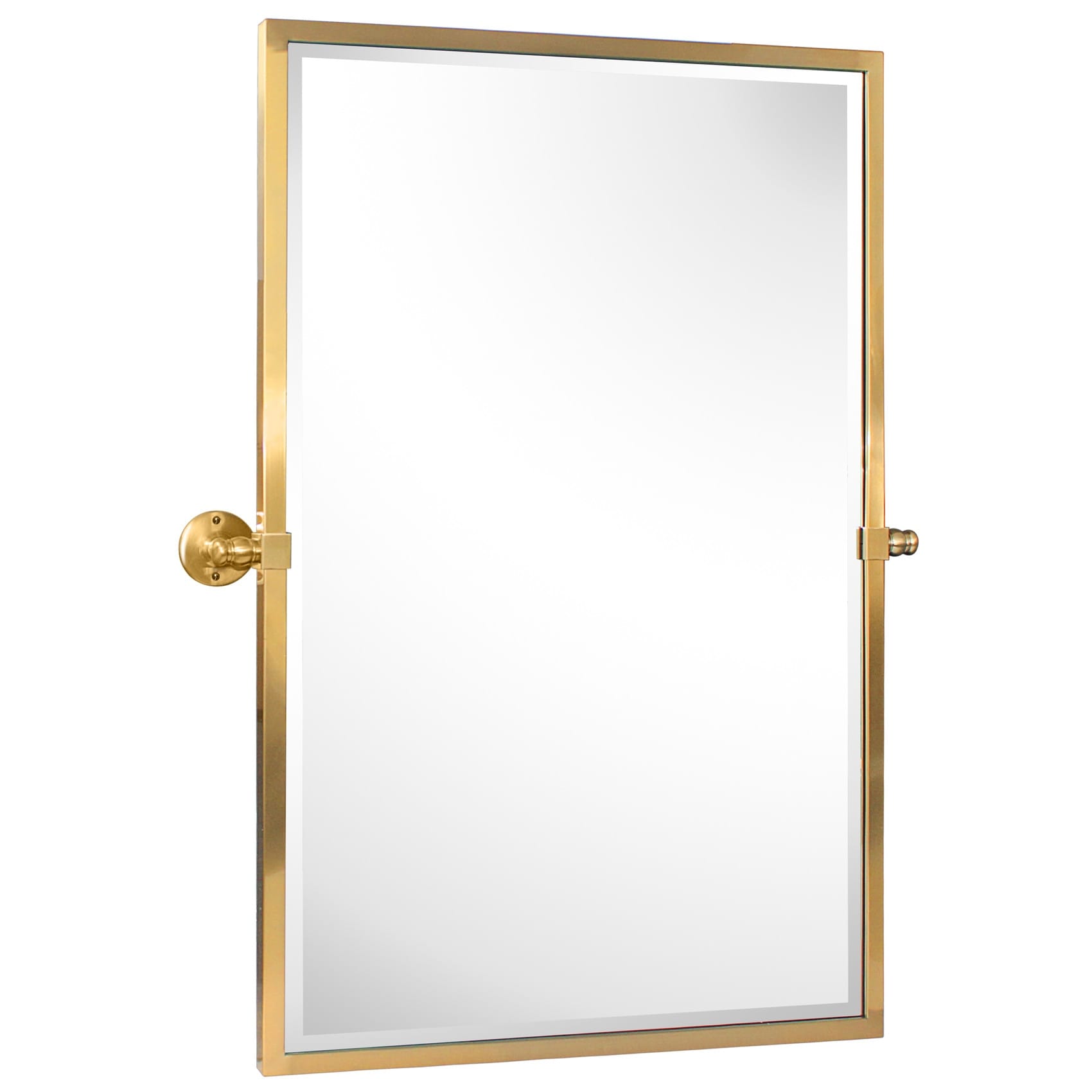 TEHOME Blakley Rectangle Metal Wall Mirror