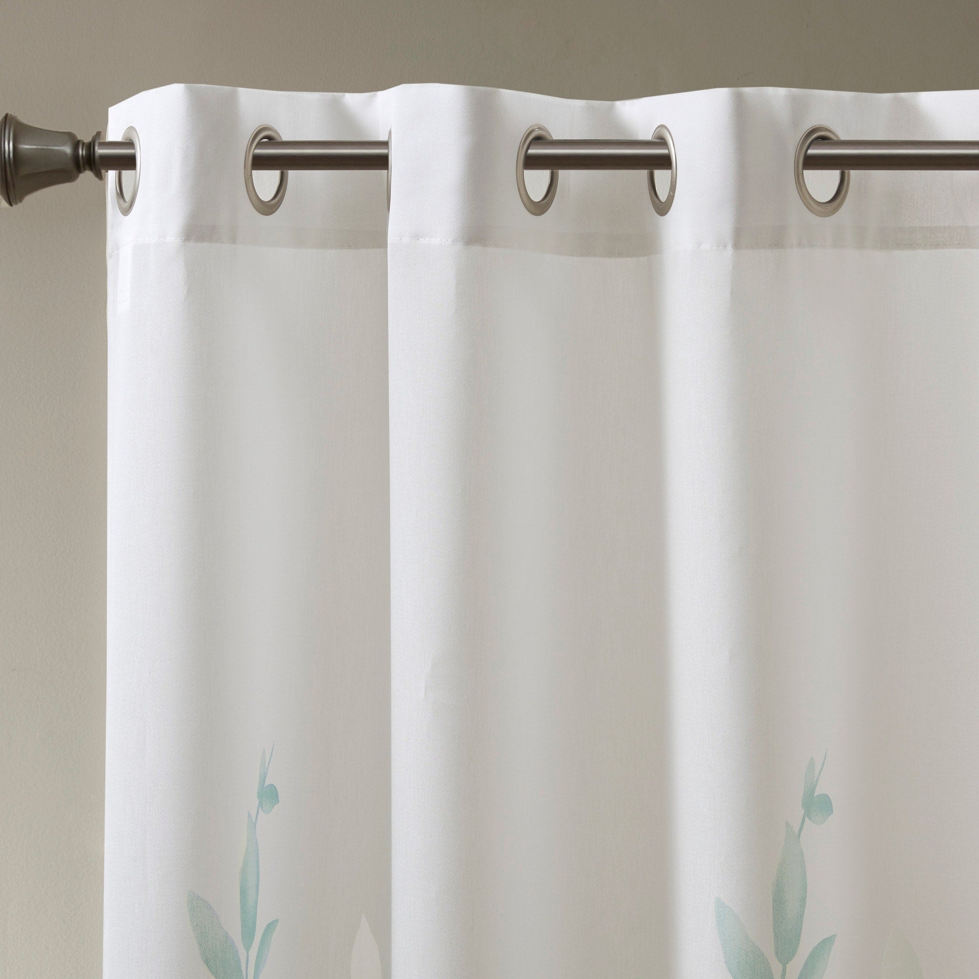 Madison Park Vera Burnout Printed Curtain Panel