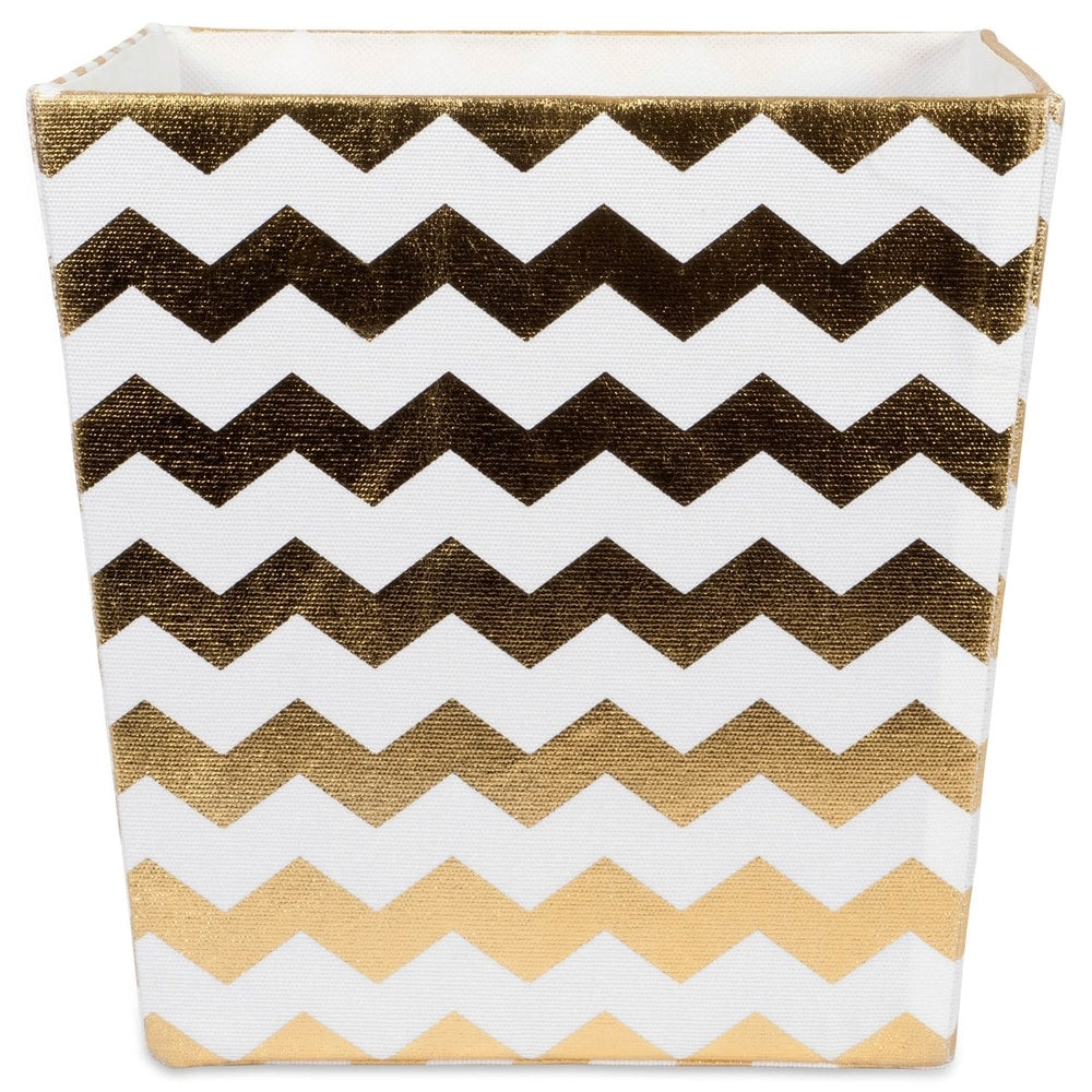 DII Hardsided Chevron Decorative Storage Trapezoid