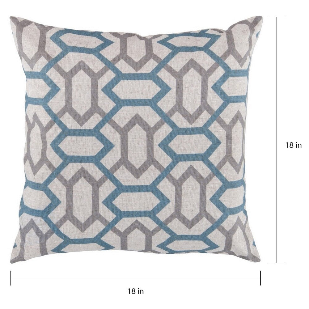 Artistic Weavers St.Mawes Trellis 18 inch Decorative Pillow Cover