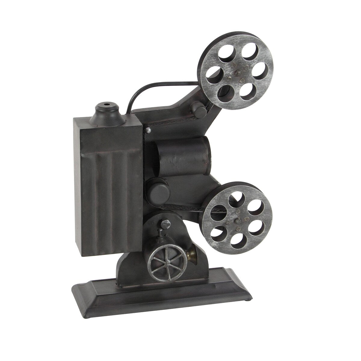 Metal Film Camera Decorative Sculpture - Black - Roche River Decor