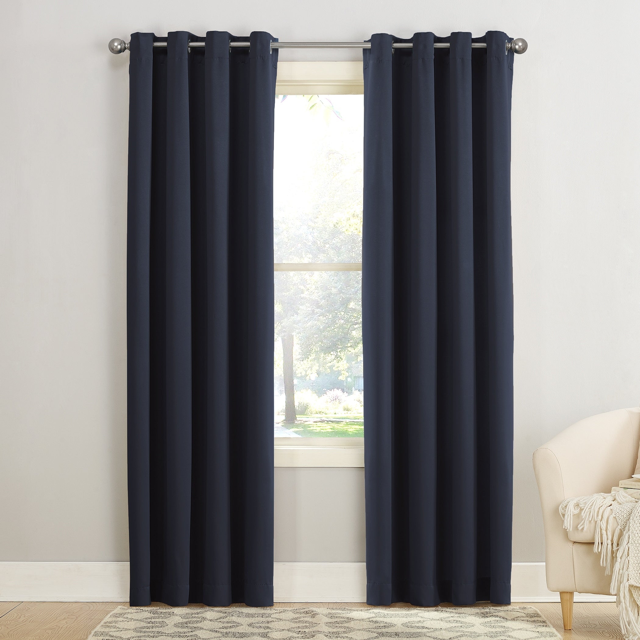 Porch & Den Nantahala Room Darkening Grommet Curtain Panel, Single Panel