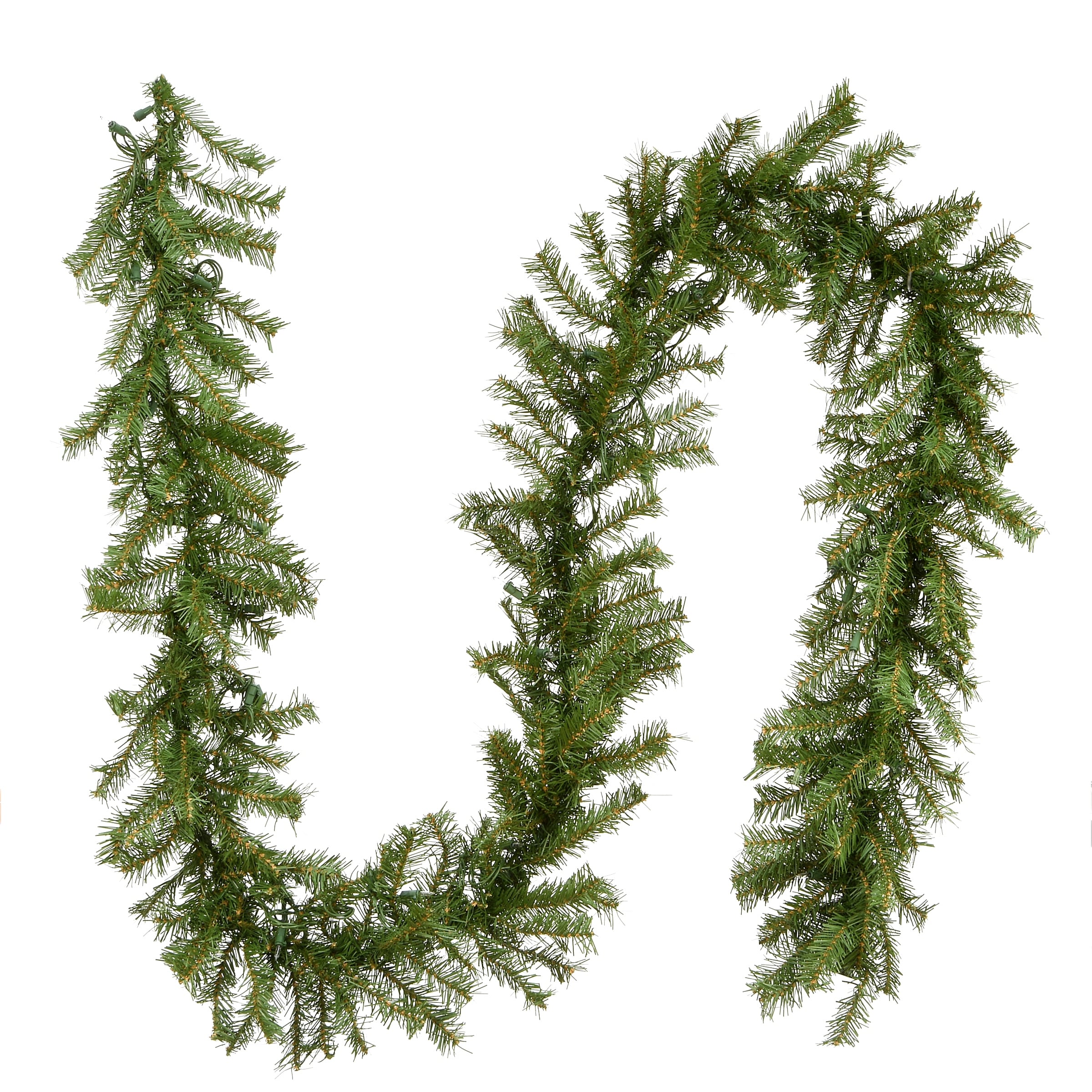 National Tree Company 9 ft. Norwood Fir Garland with Clear Lights - 9 ft