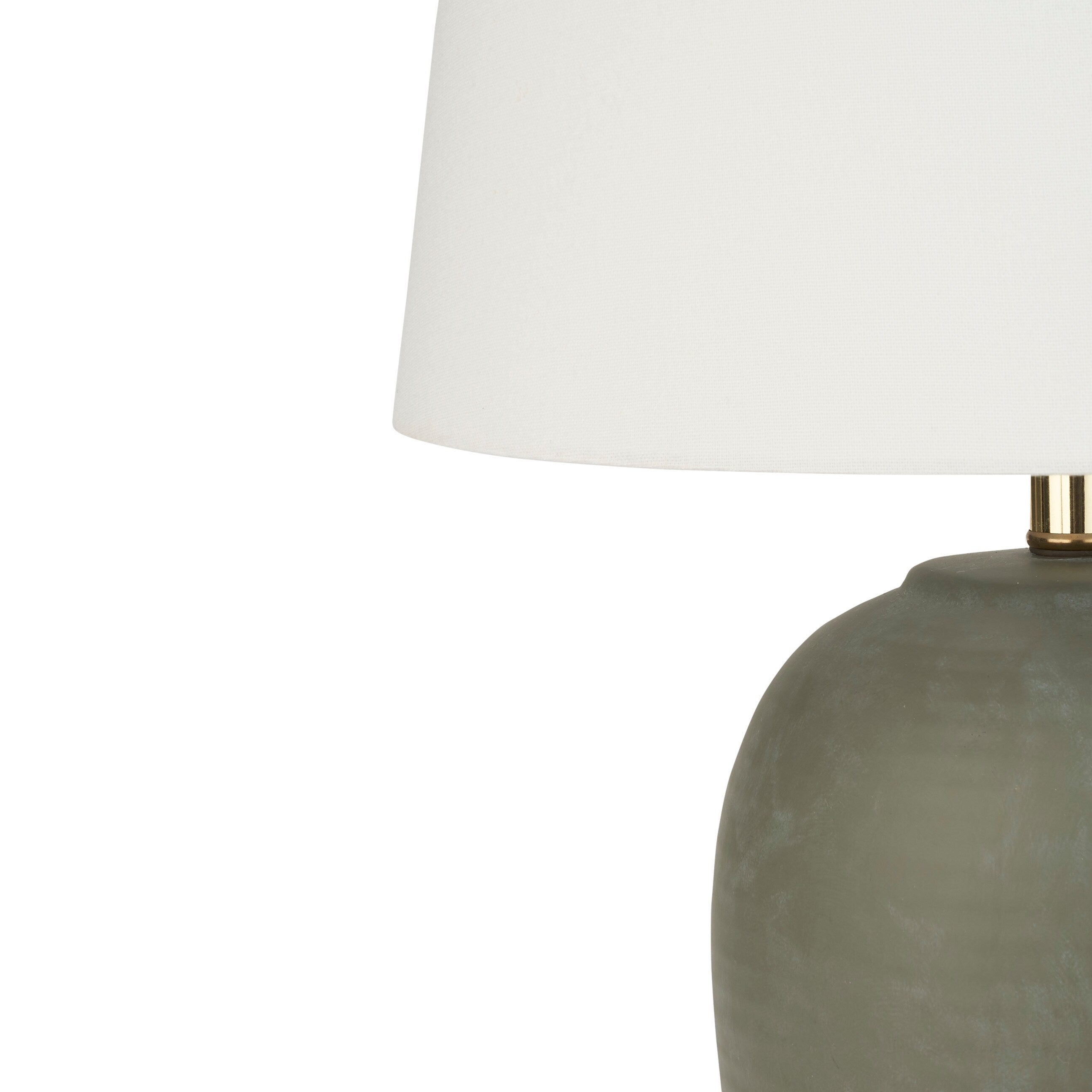 Nourison 23 Unglazed Ceramic Jar Table Lamp