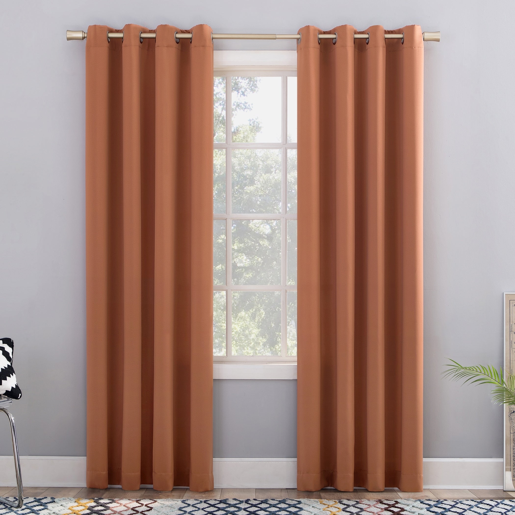 Porch & Den Nantahala Room Darkening Grommet Curtain Panel, Single Panel