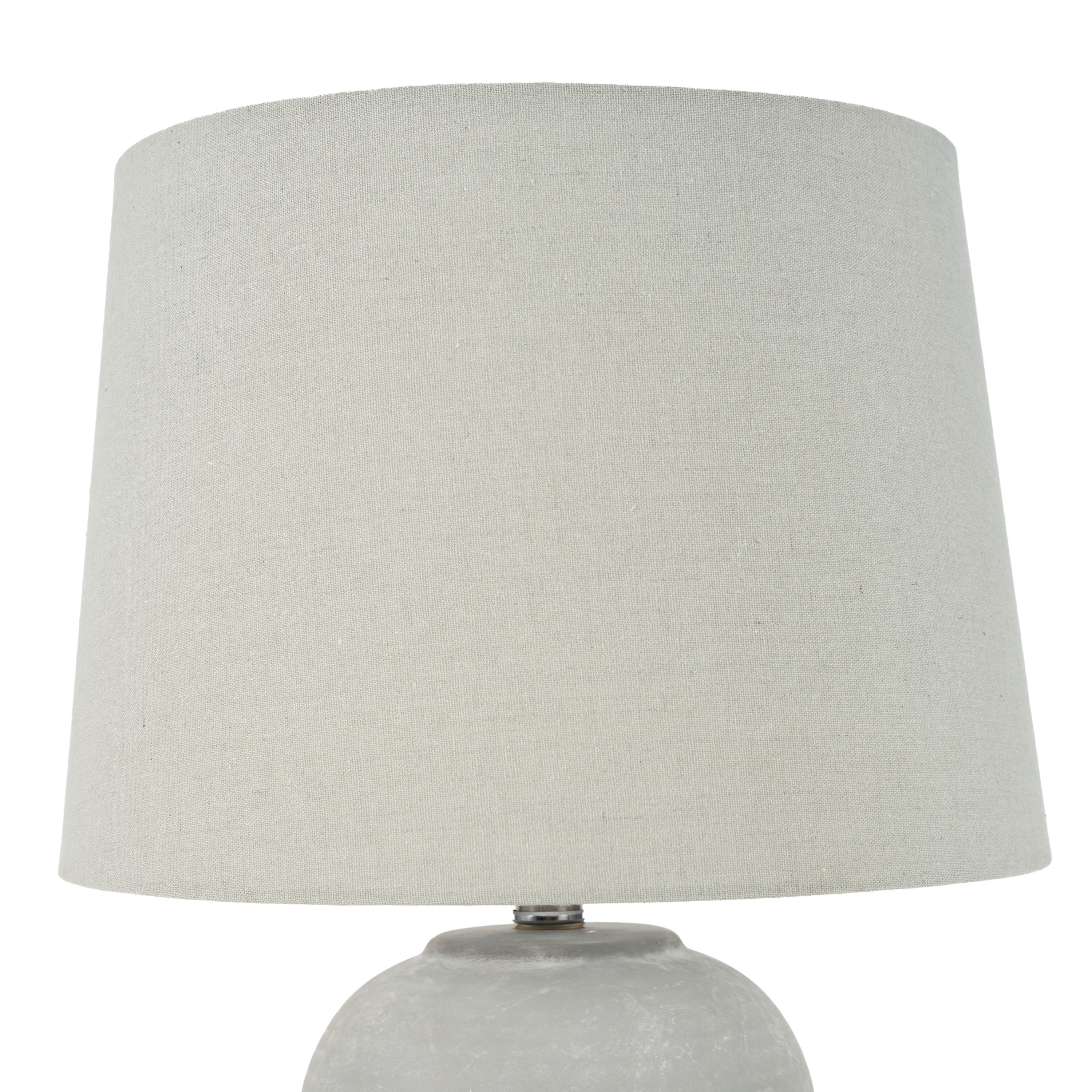 Nourison 23 Unglazed Ceramic Jar Table Lamp