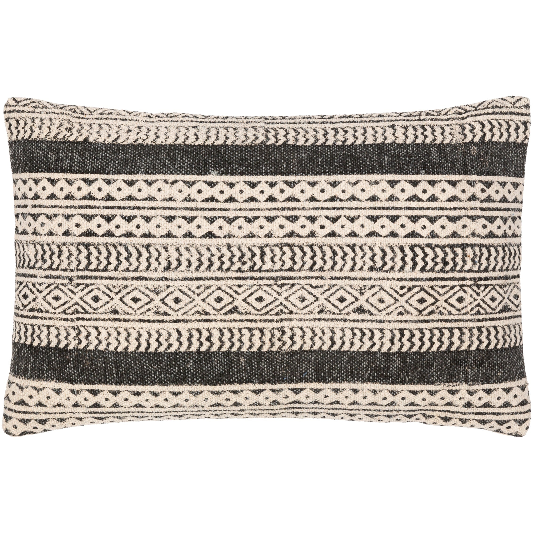 Josie Global Geometric Stripes Throw Pillow