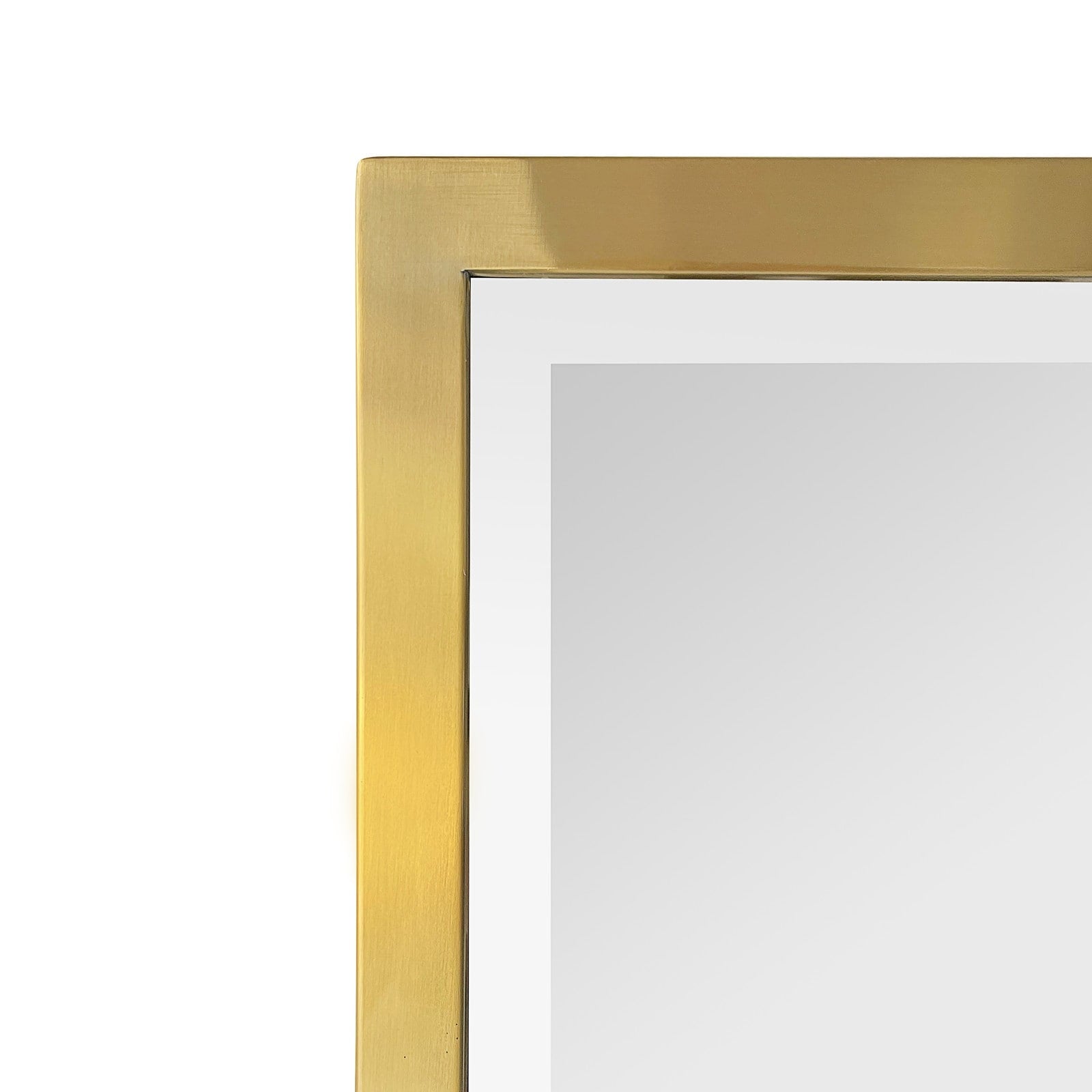 TEHOME Blakley Rectangle Metal Wall Mirror