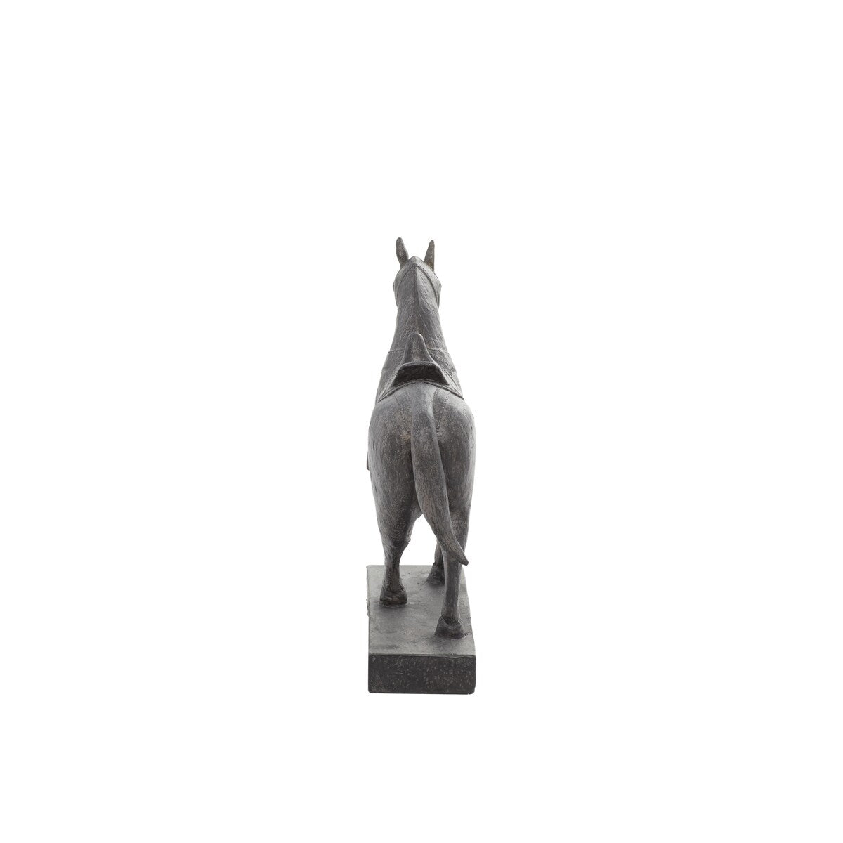 Polystone Horse Decorative Sculpture - Brown - Roche River Decor