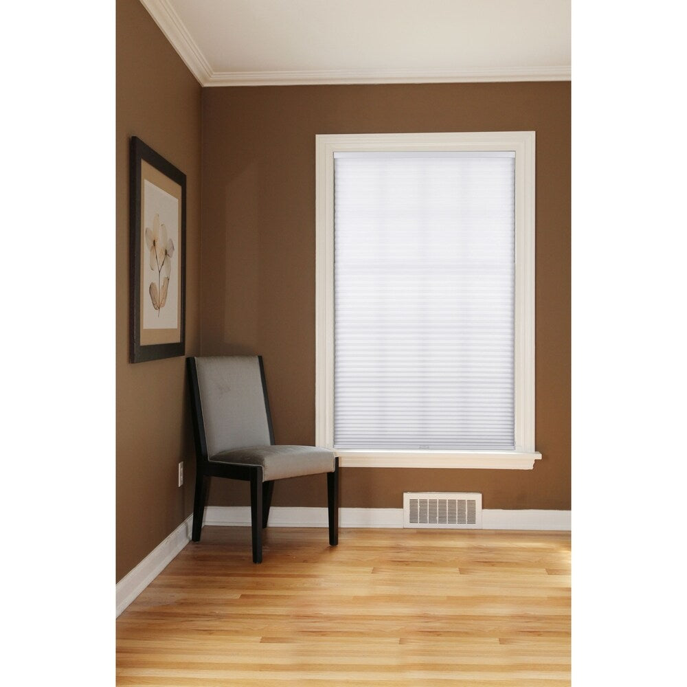 Arlo Blinds Pure White Light-filtering Cordless Cellular Shades