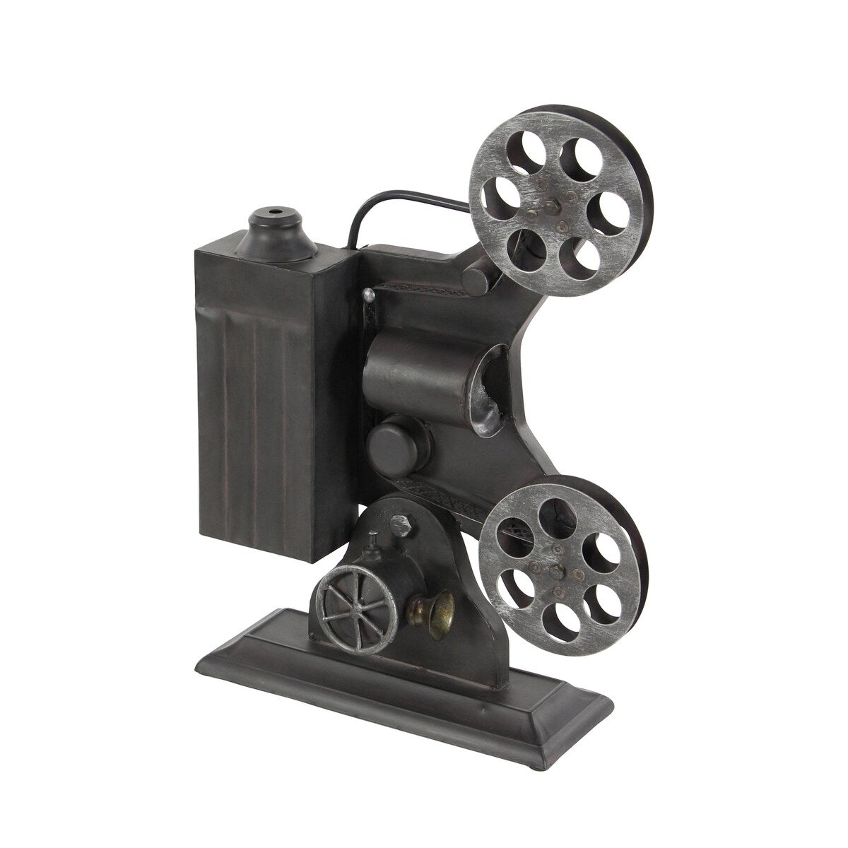 Metal Film Camera Decorative Sculpture - Black - Roche River Decor