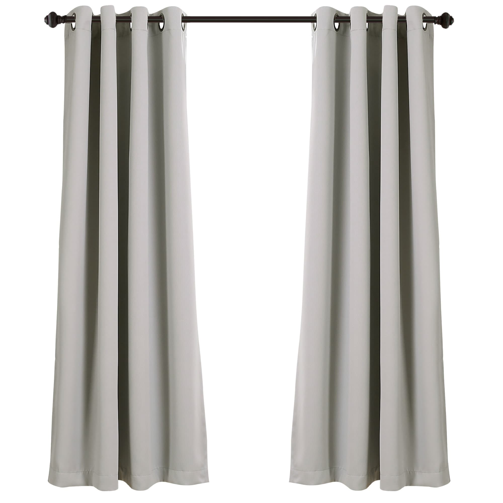 Lush Decor Insulated Grommet Blackout Curtain Panel Pair