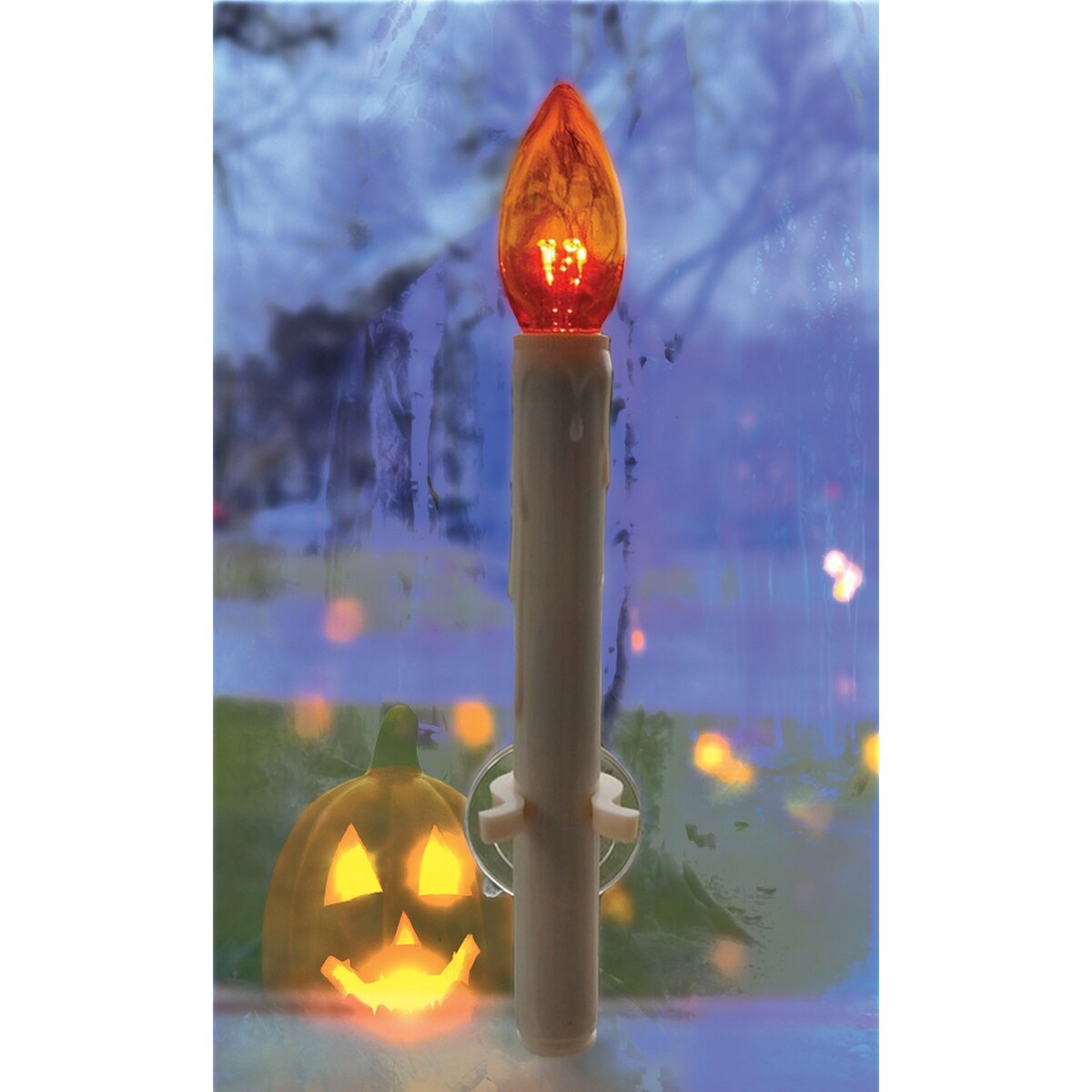 Halloween Suction Cup IR Candle 4-Pack with IR Controller